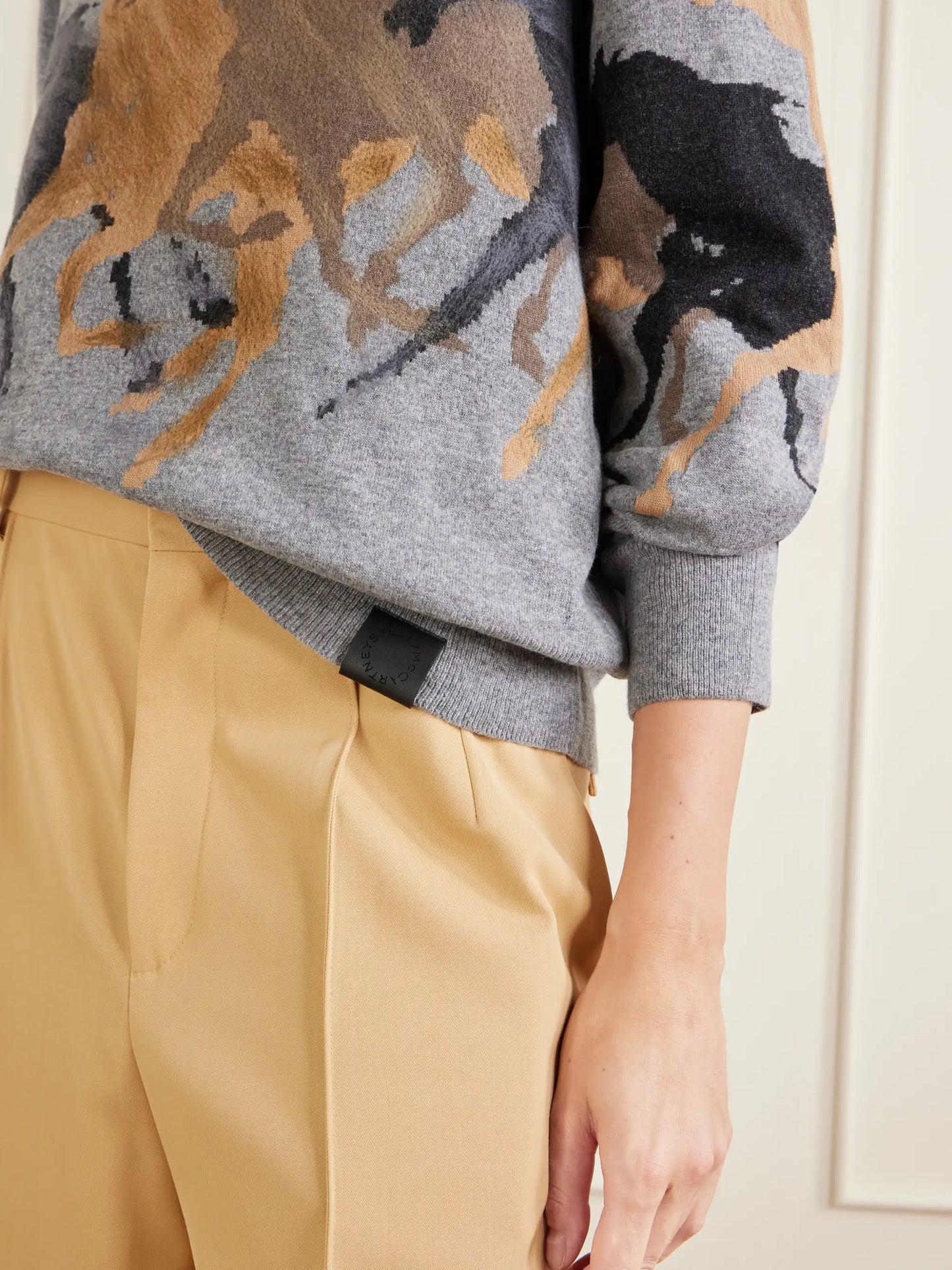 Racing Horse Wool Sweater