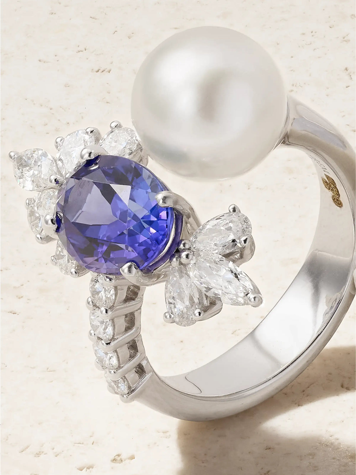 18-karat White Gold Multi-stone Ring