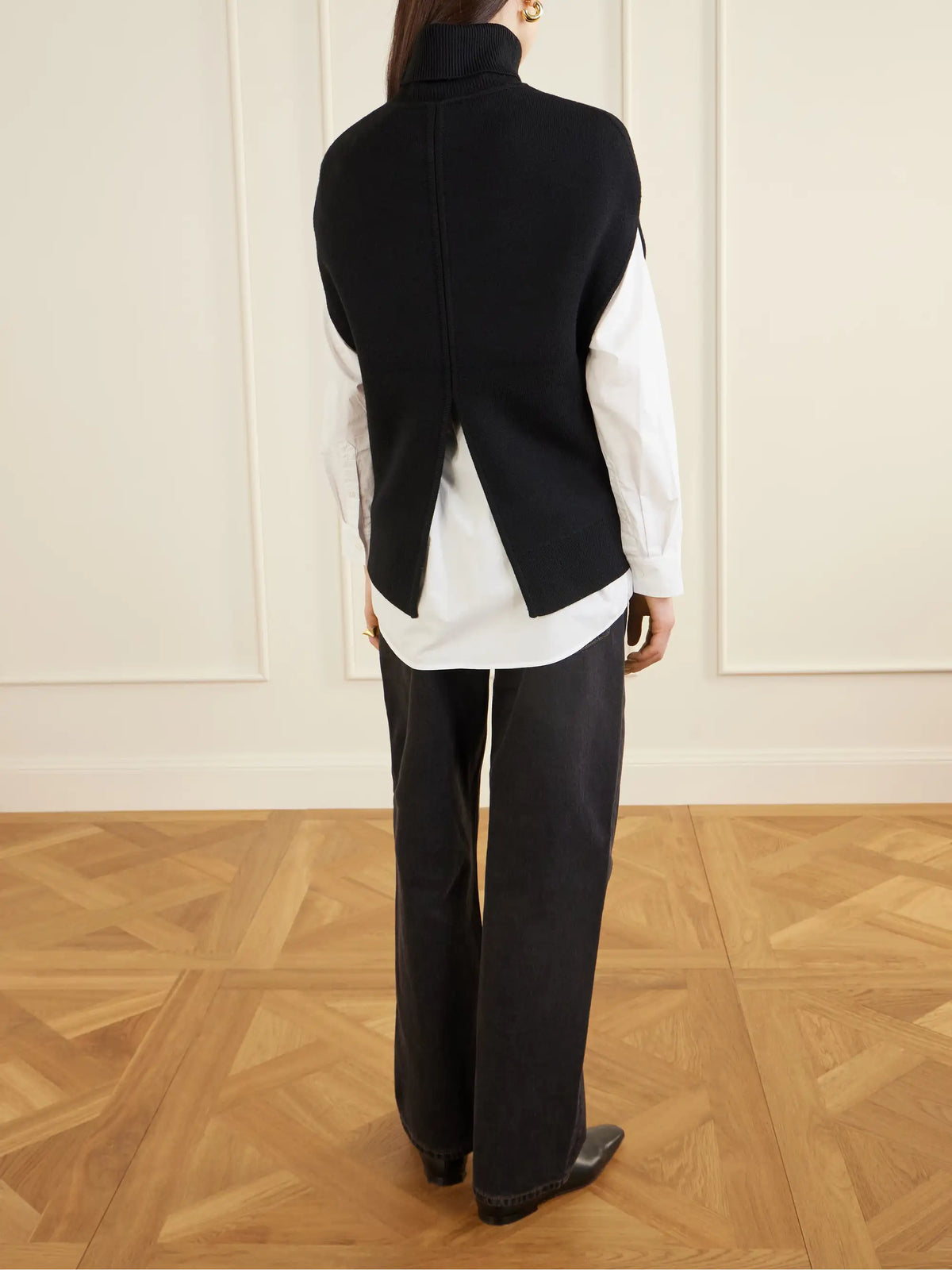 Wool-blend Turtleneck Sweater