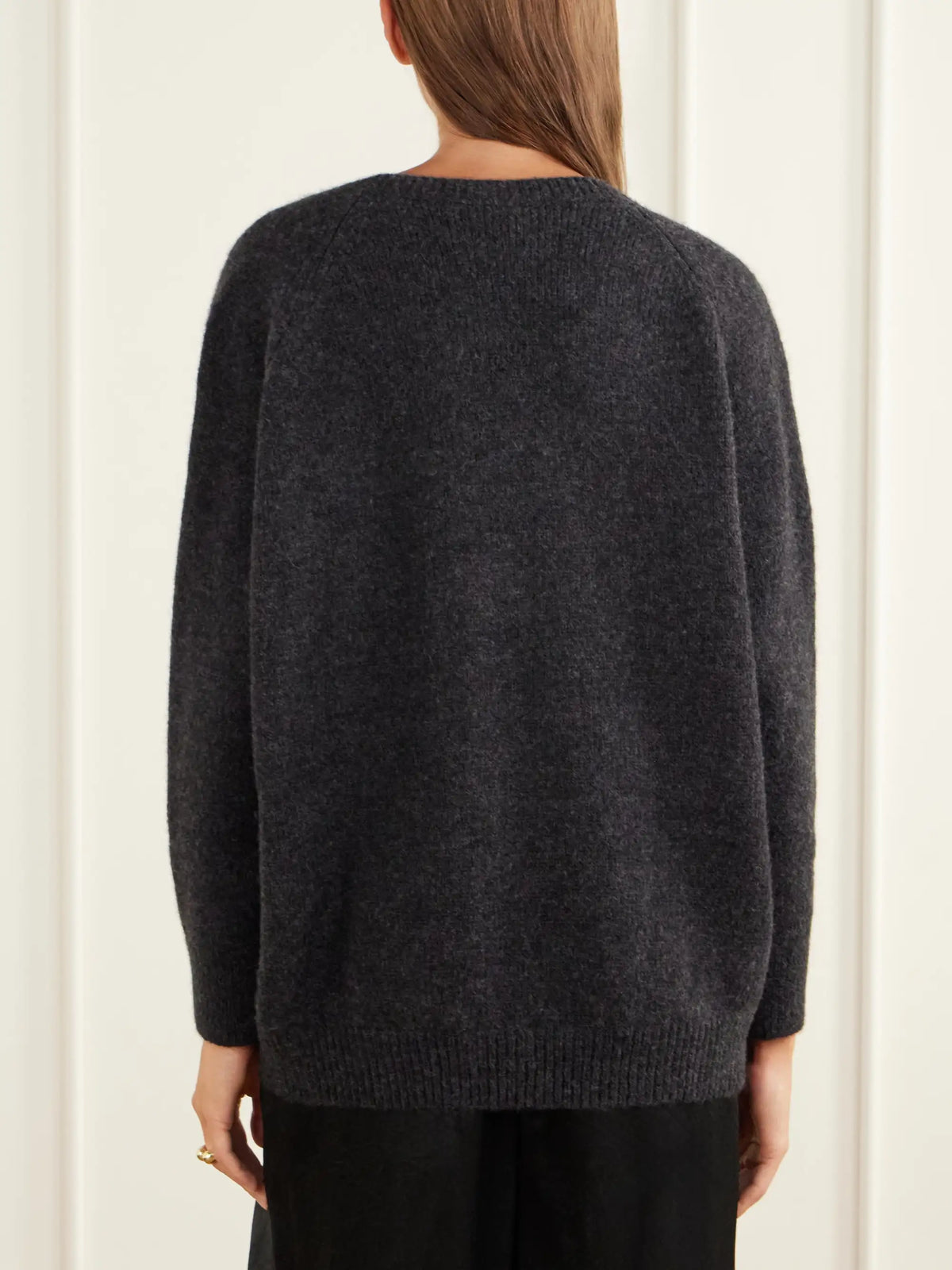 BERNADETTE Kane Brushed Intarsia-knit Sweater