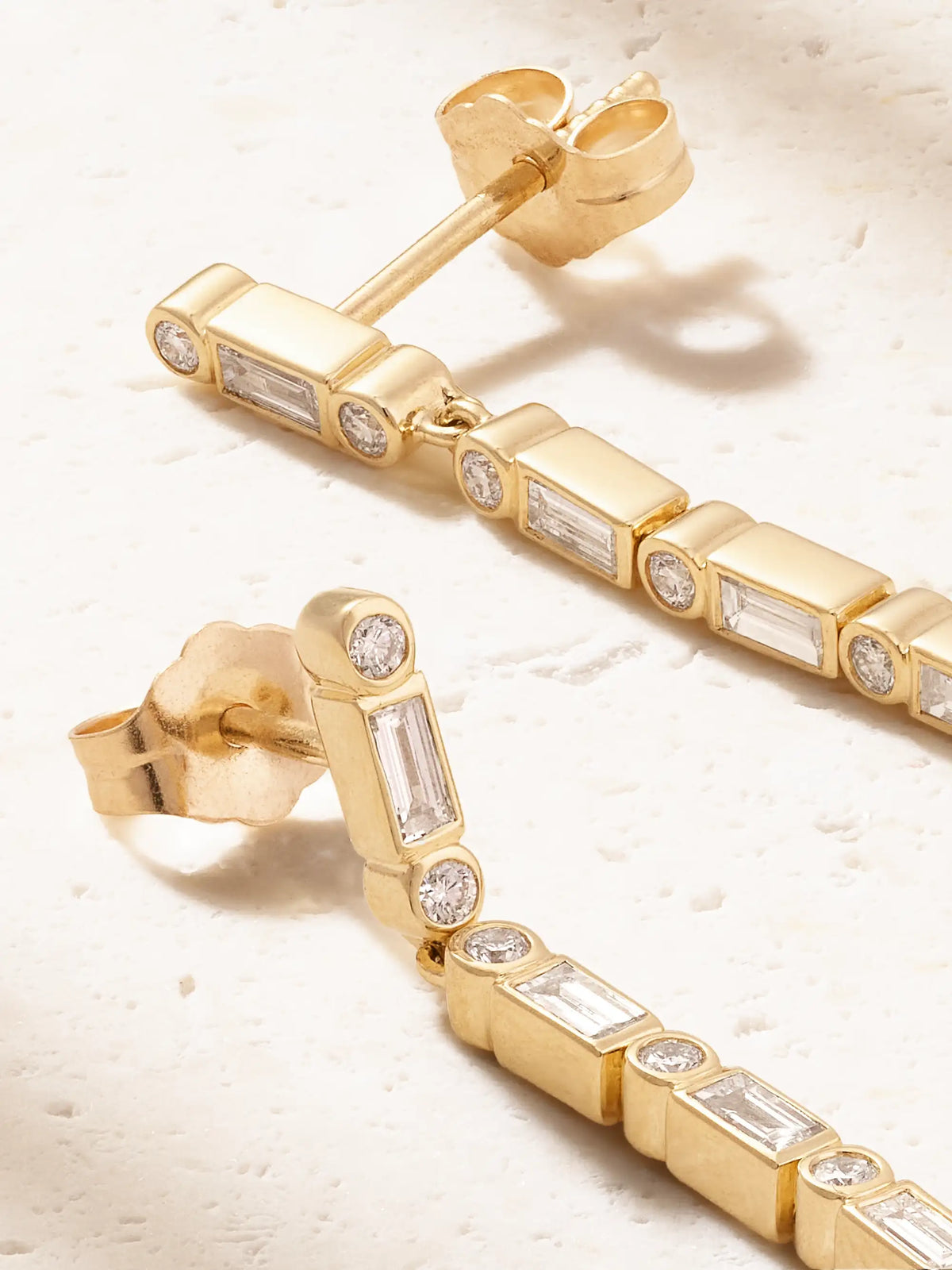 14-karat Gold Diamond Earrings