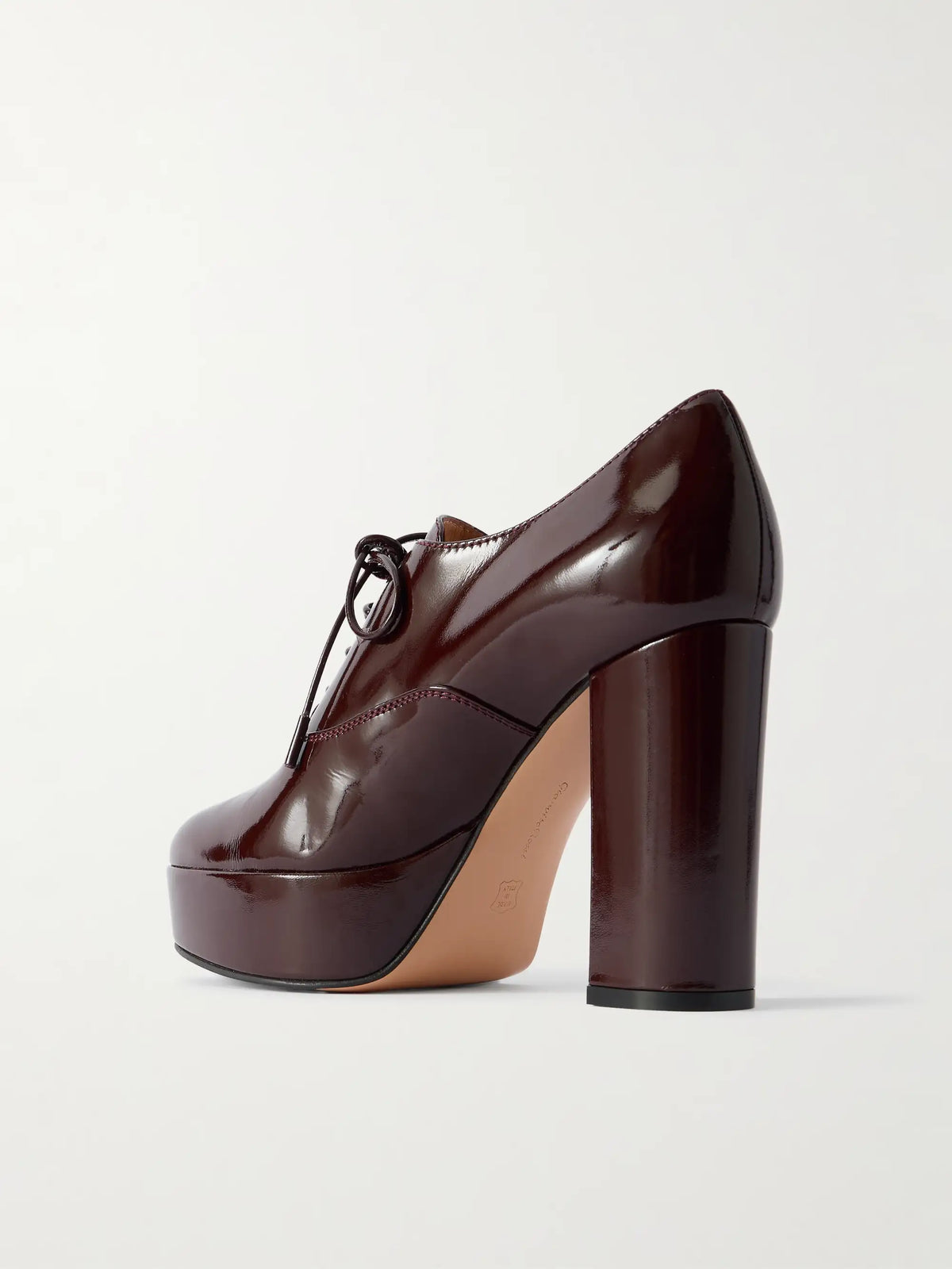 70 Patent-leather Platform Oxford Pumps
