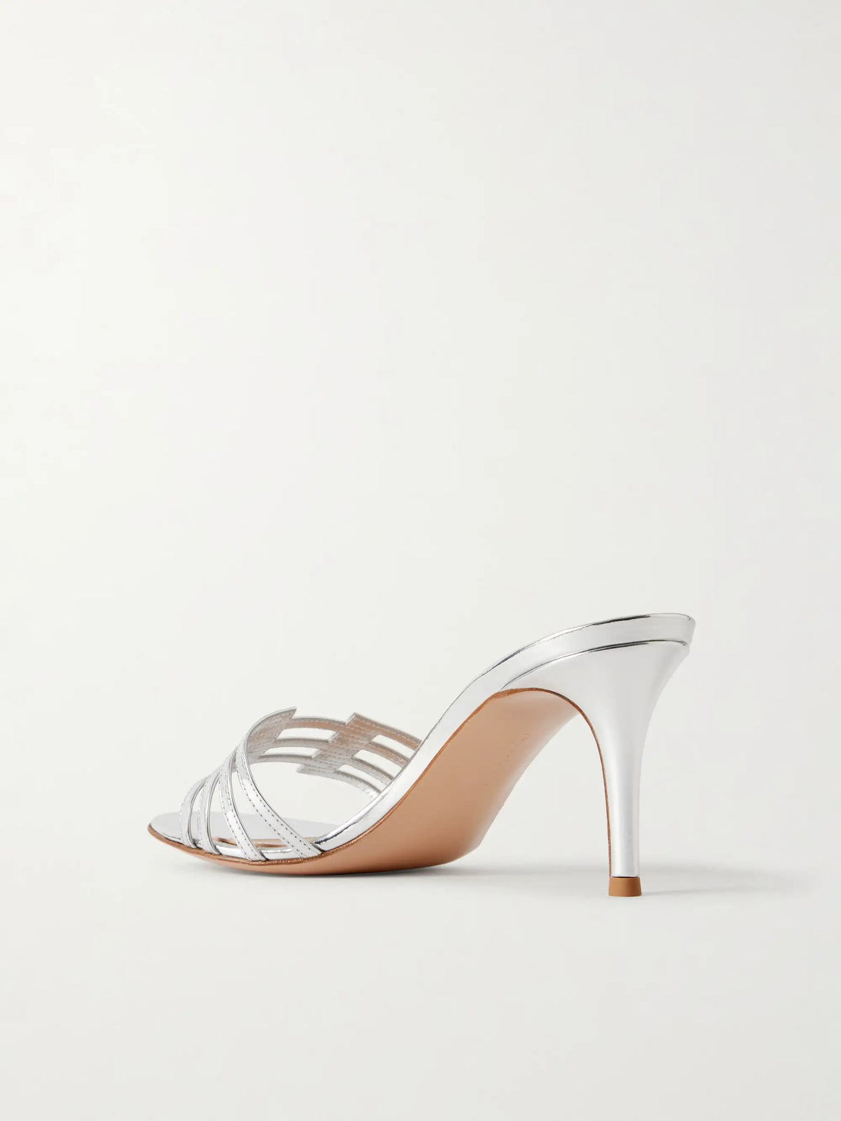 70 Metallic Leather Sandals