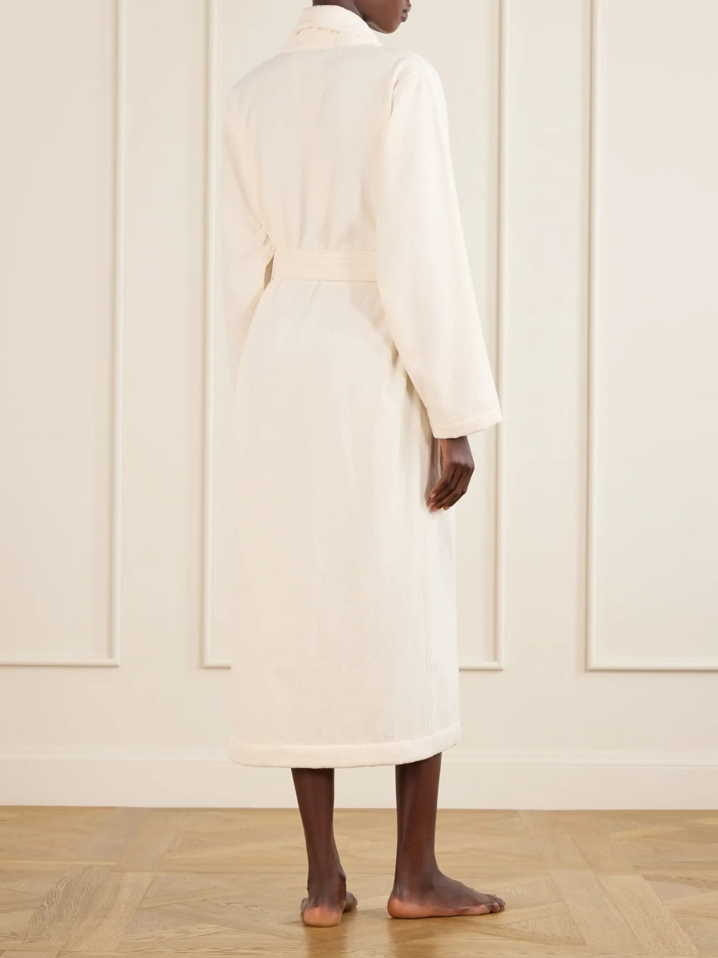 Belted Organic Cotton-terry Robe