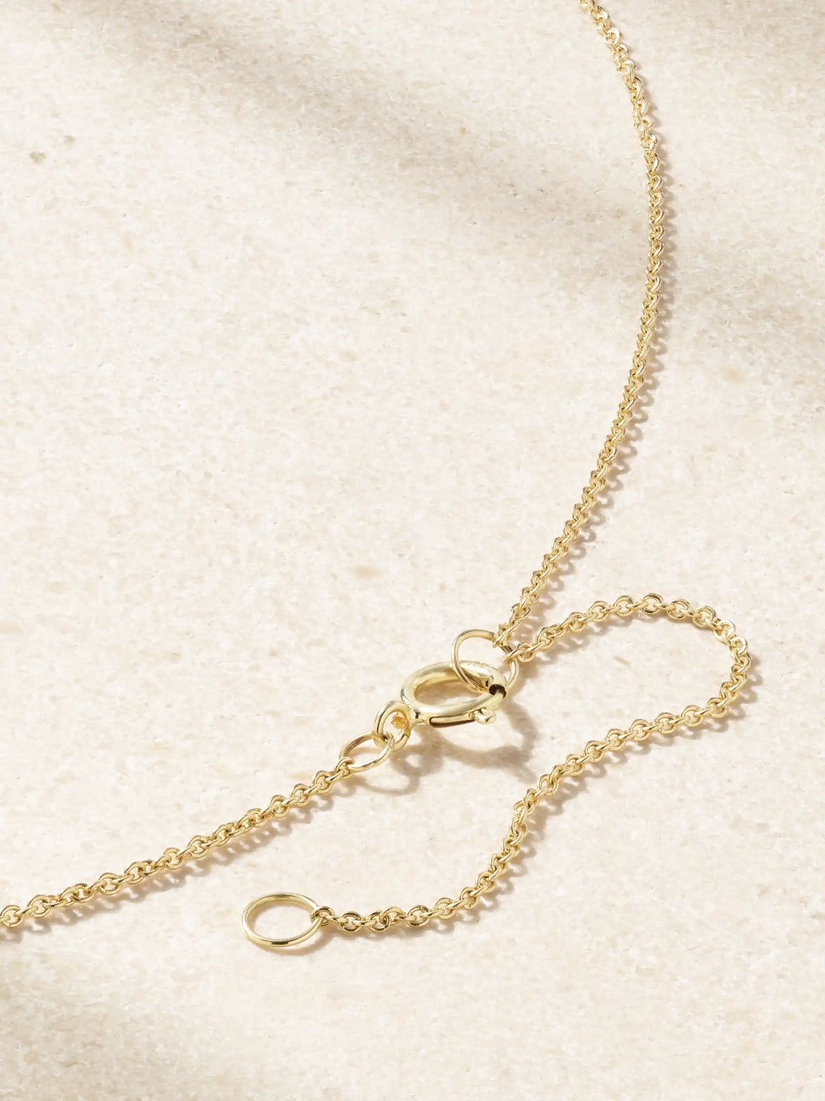 Mini Evil Eye 14-karat Gold Diamond Necklace