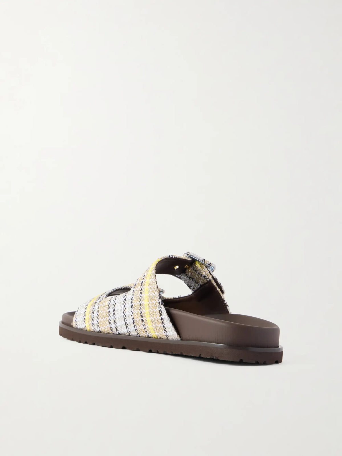 Clea Striped Woven Sandals