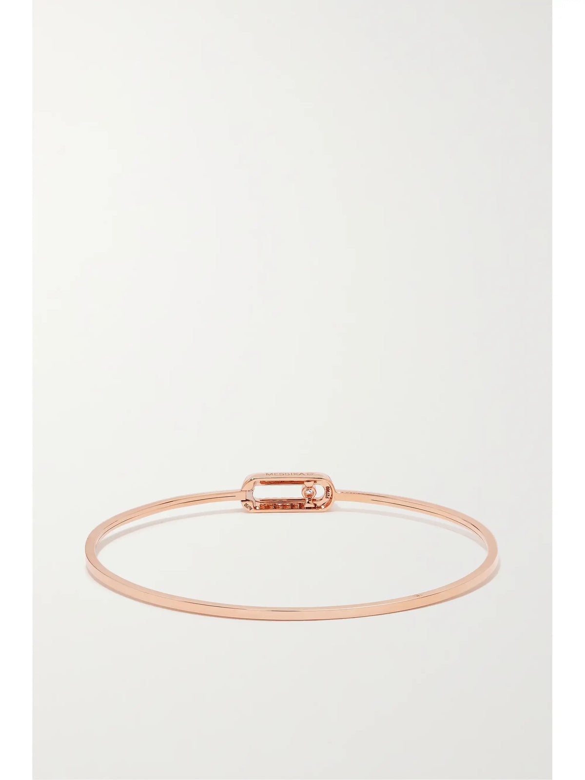 Move Uno 18-karat Rose Gold Diamond Bangle