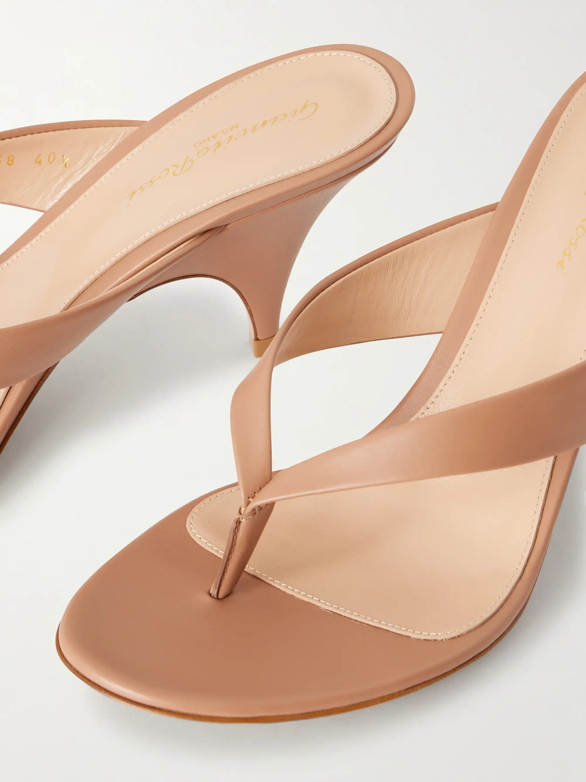 Sofia 70 Leather Thong Sandals
