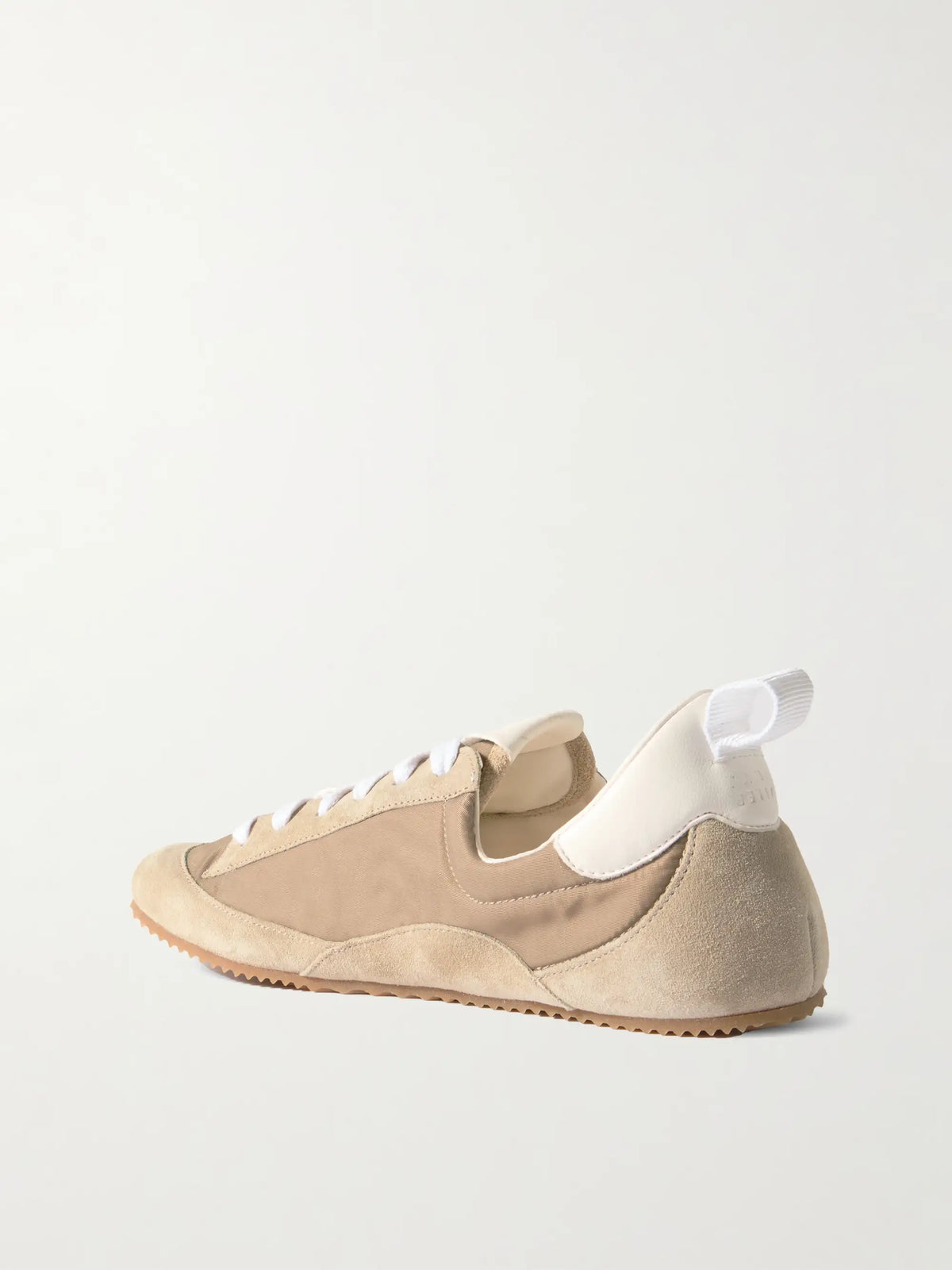 Sacchetto Leather And Suede-trimmed Shell Sneakers