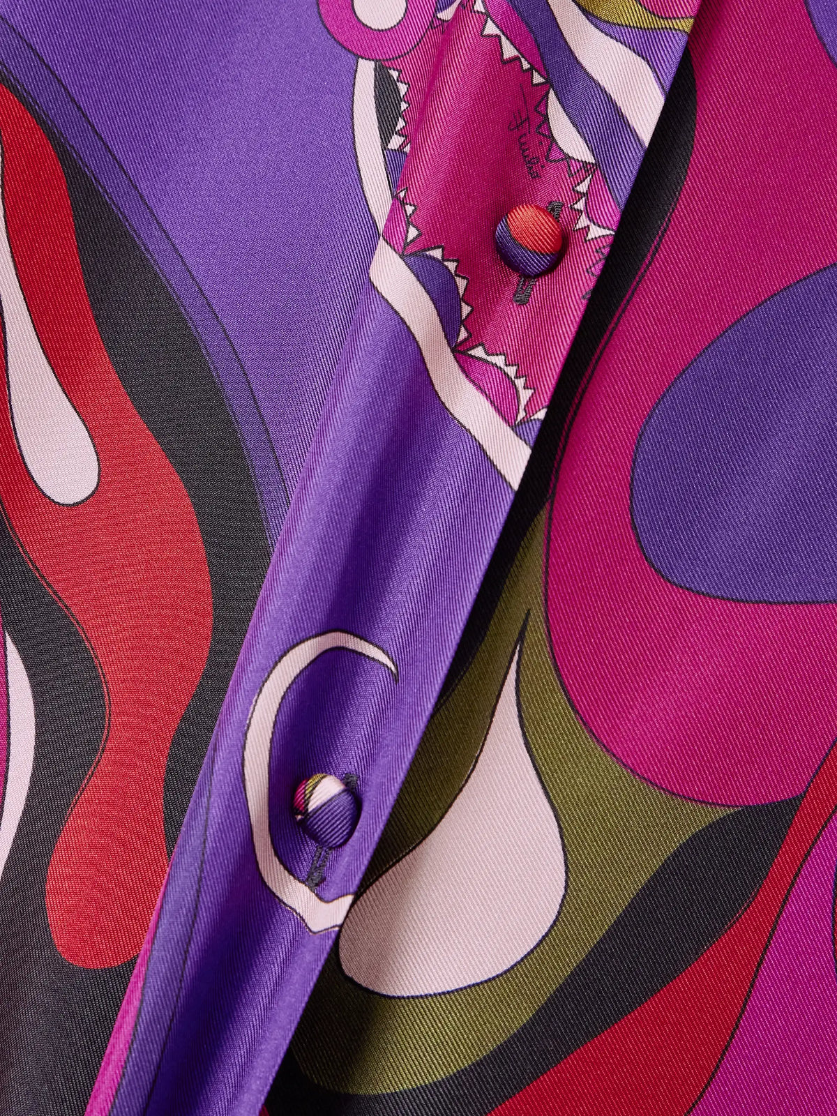 PUCCI Printed Silk Shirt
