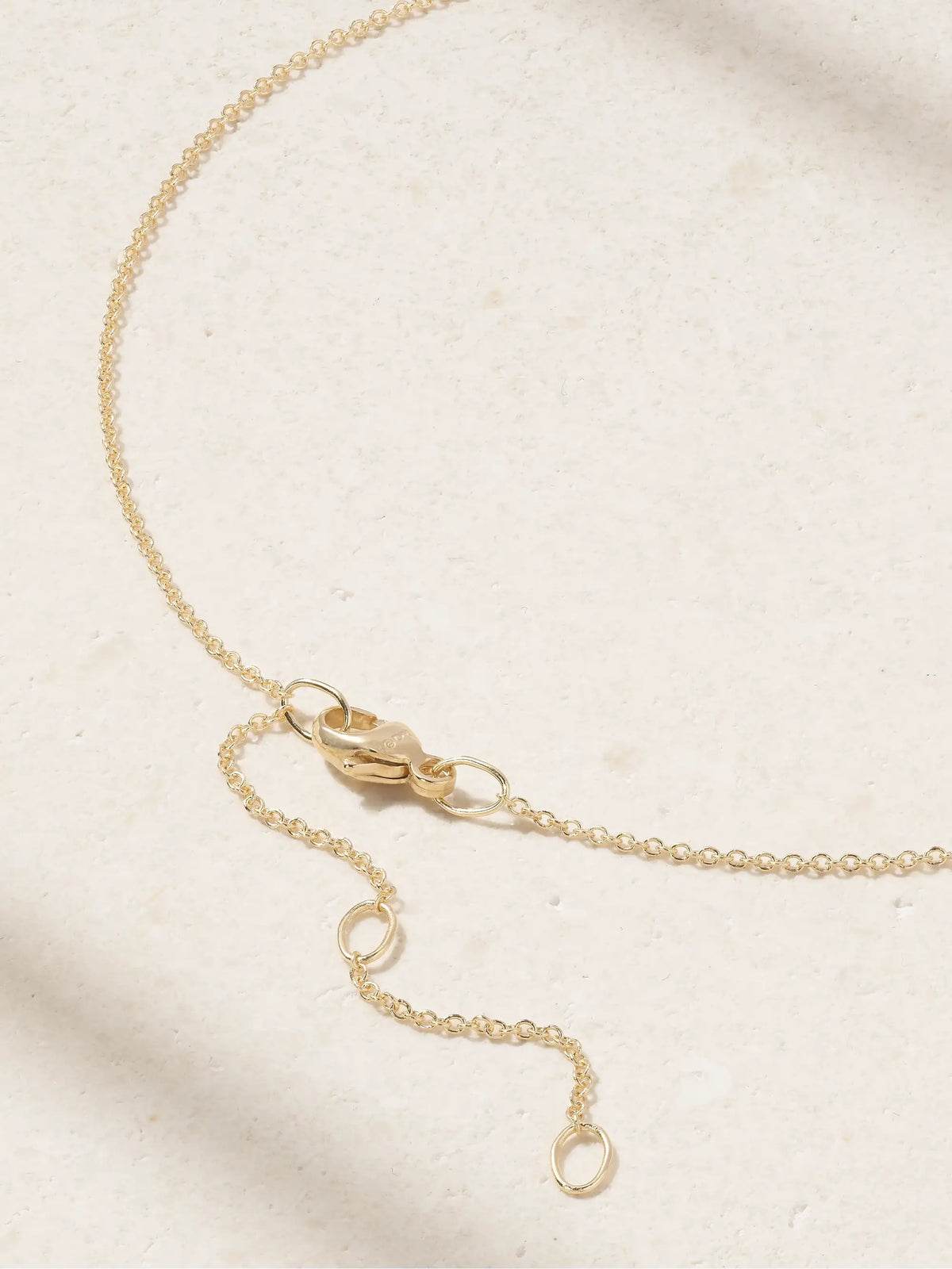 Infinity 18-karat Gold Pearl Necklace