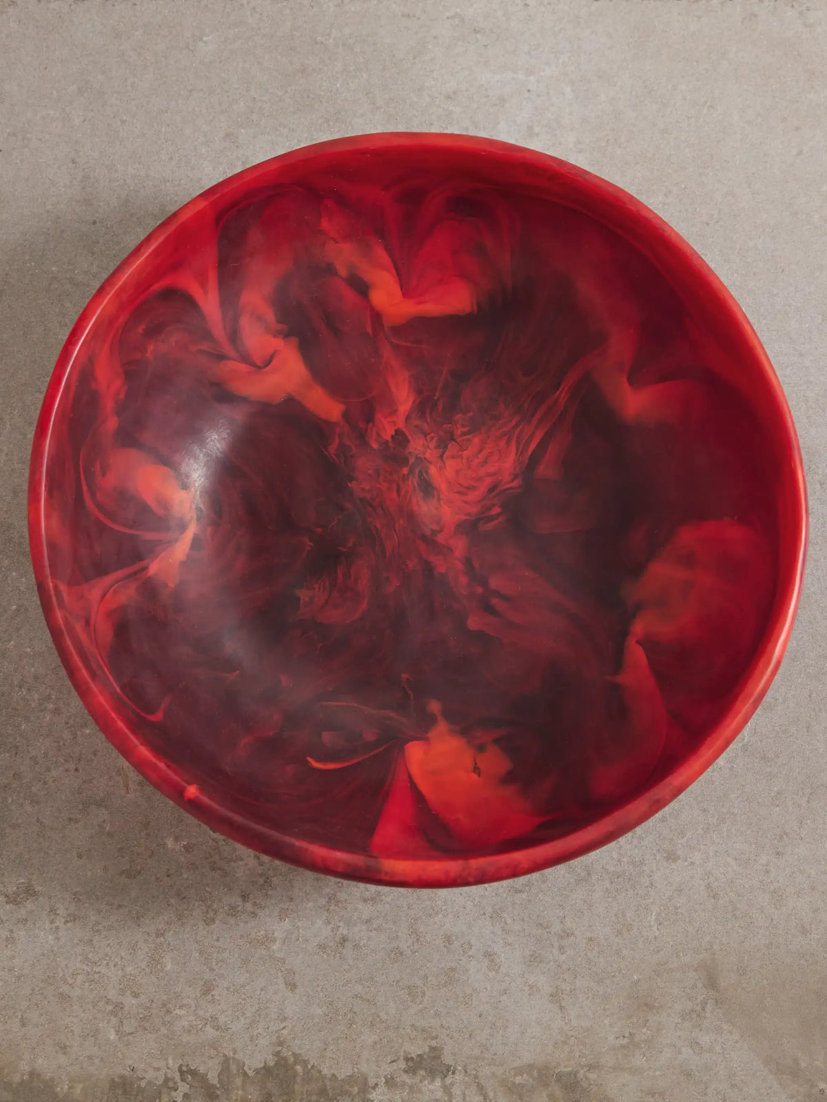 Large Resin Salad Bowl