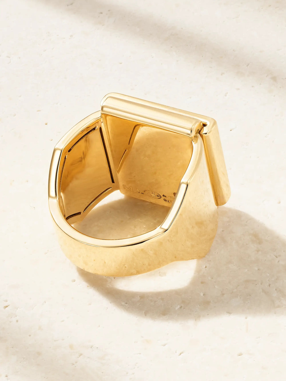 Buck Small 18-karat Yellow And White Gold Ring
