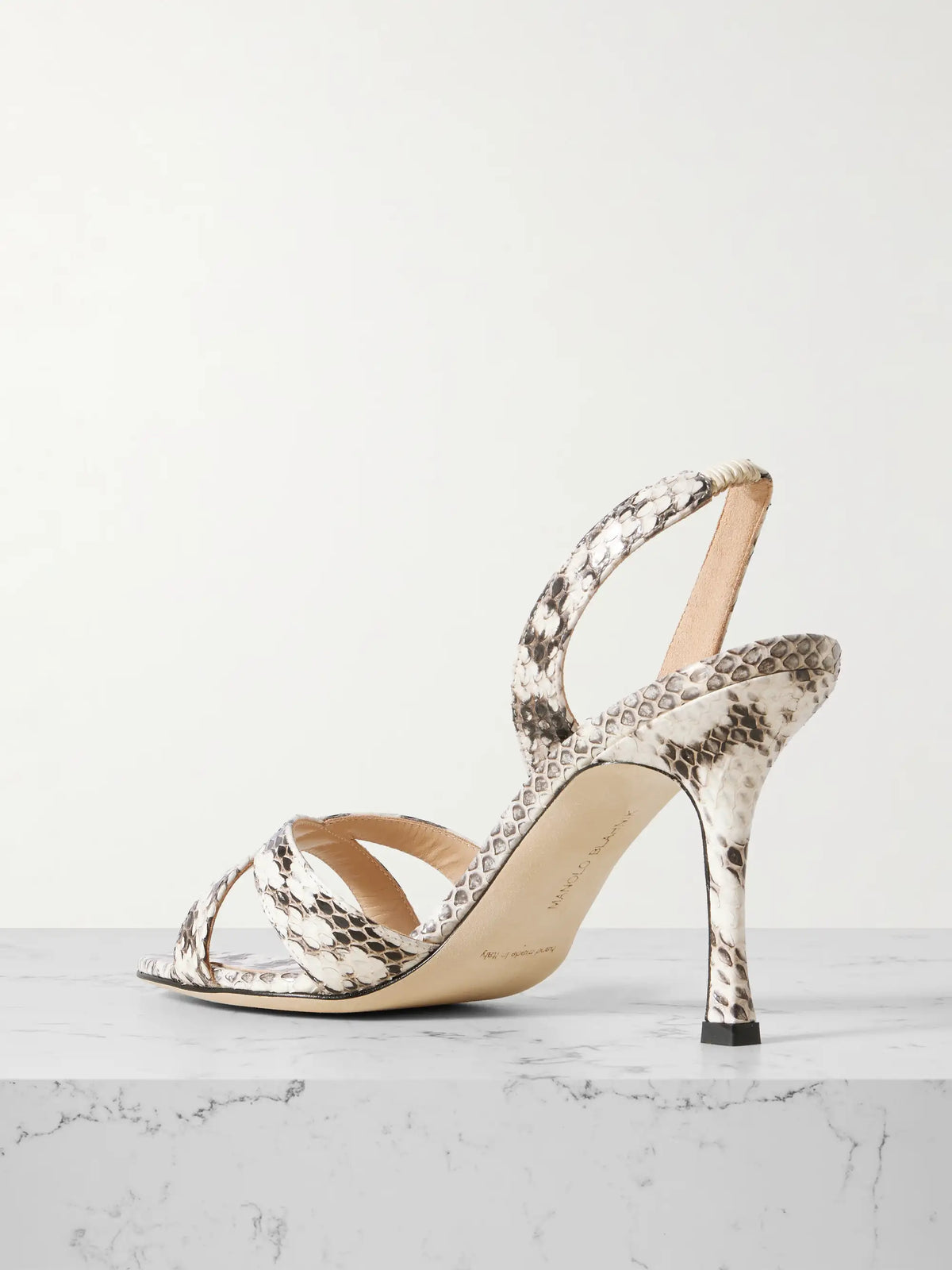 Callasli 90 Elaphe Slingback Sandals