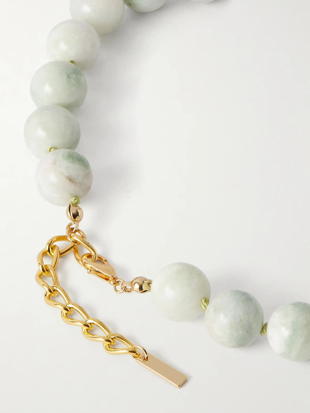Louisa Gold-plated Jade Necklace