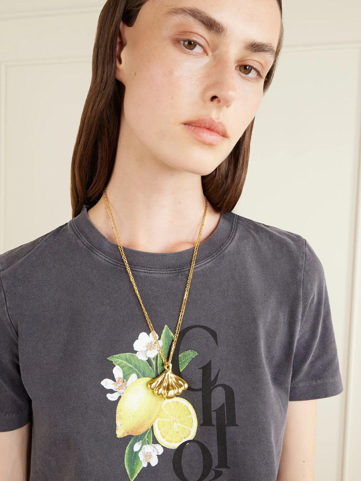 Printed Cotton-jersey T-shirt