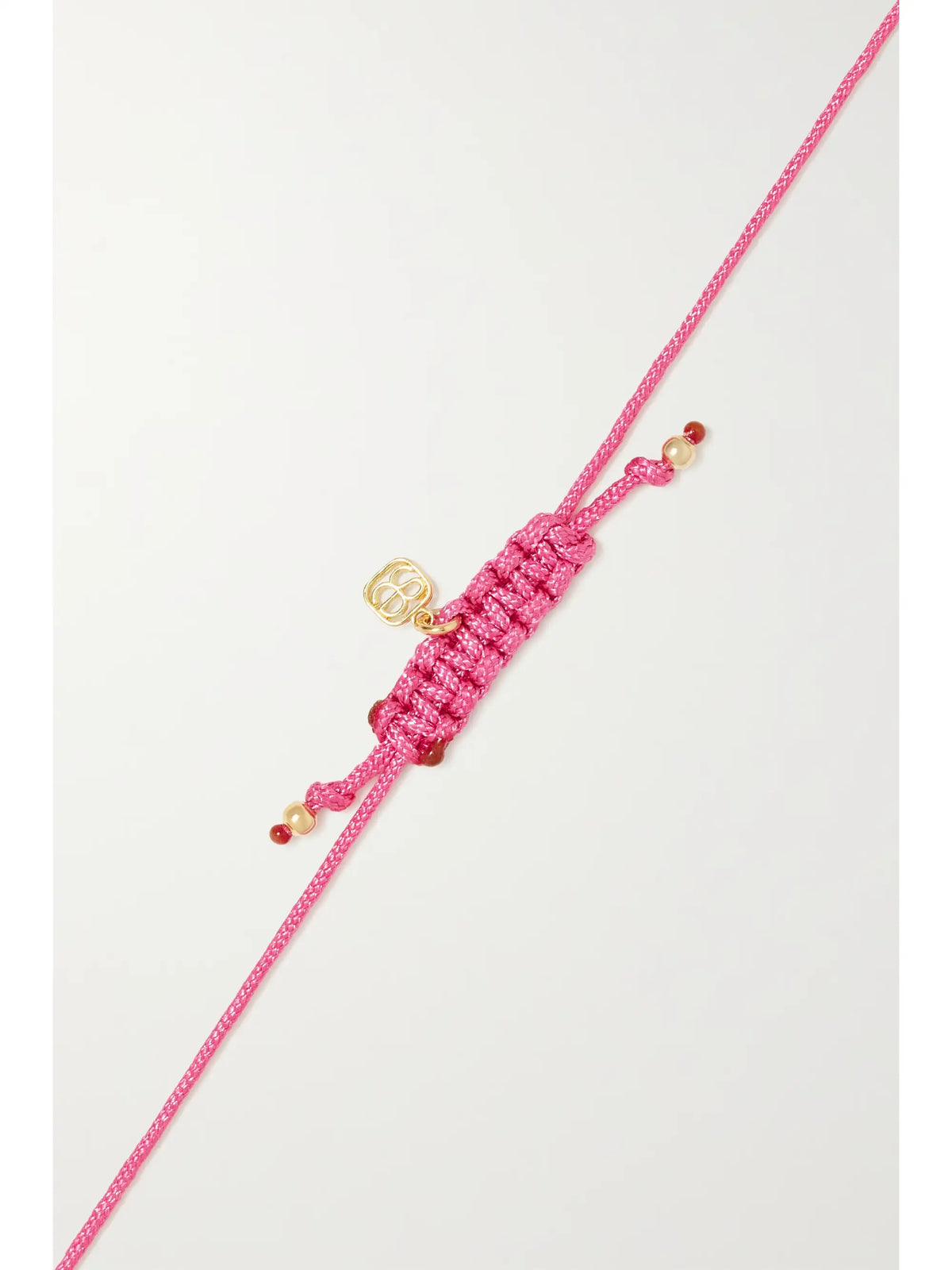 Pure Heart 14-karat Gold Cord Bracelet