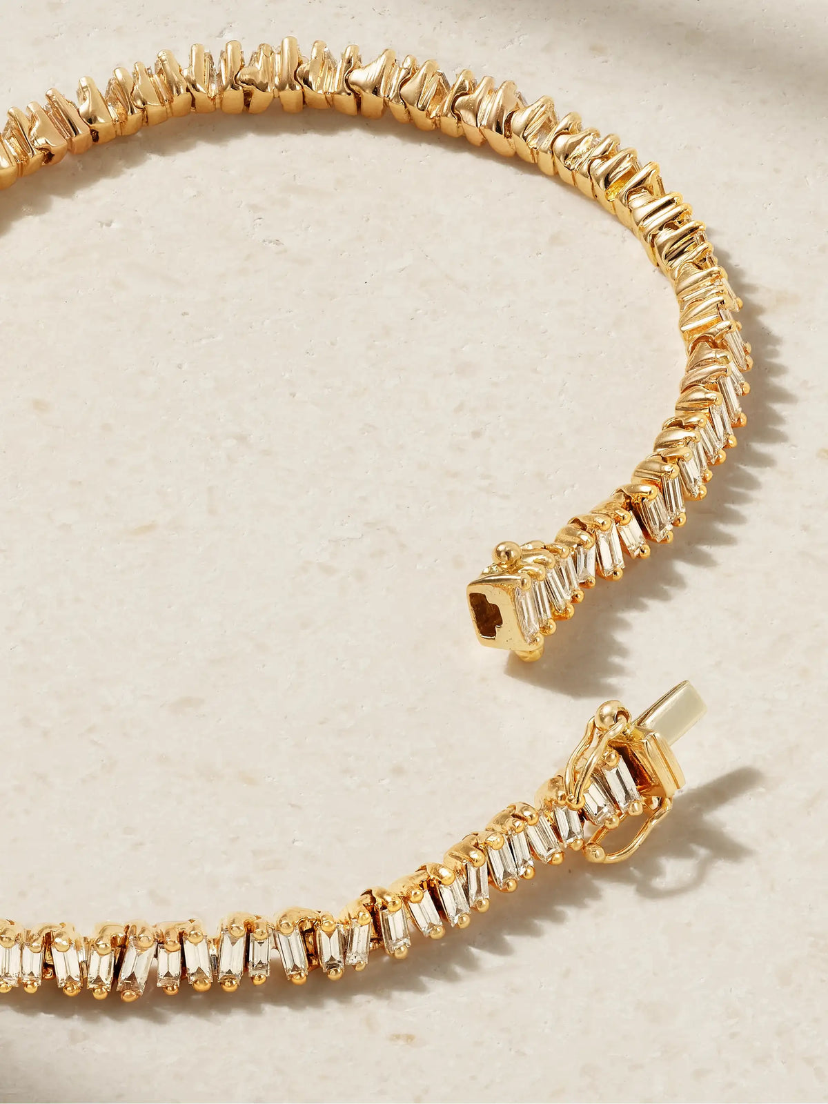 18-karat Rose Gold Diamond Tennis Bracelet