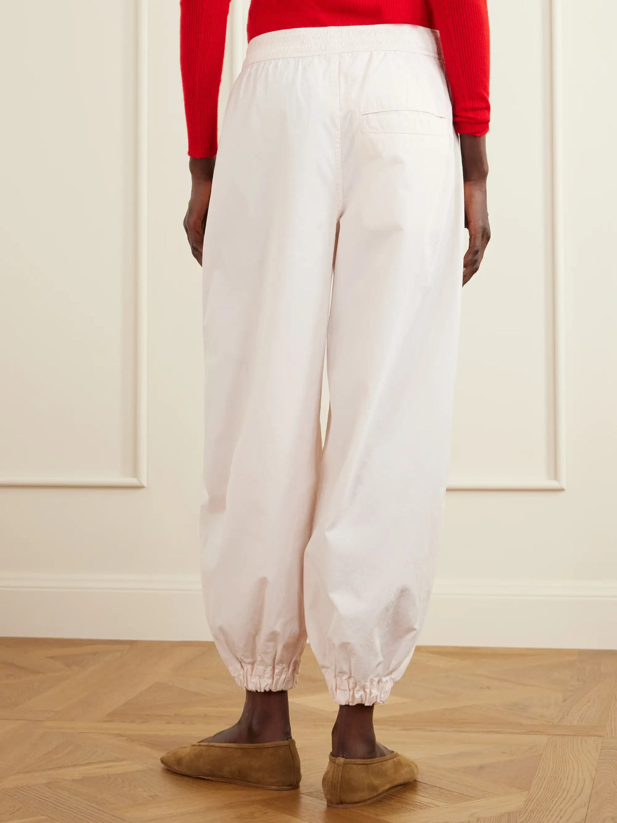 RÙADH Forbes Organic Cotton-poplin Balloon Pants