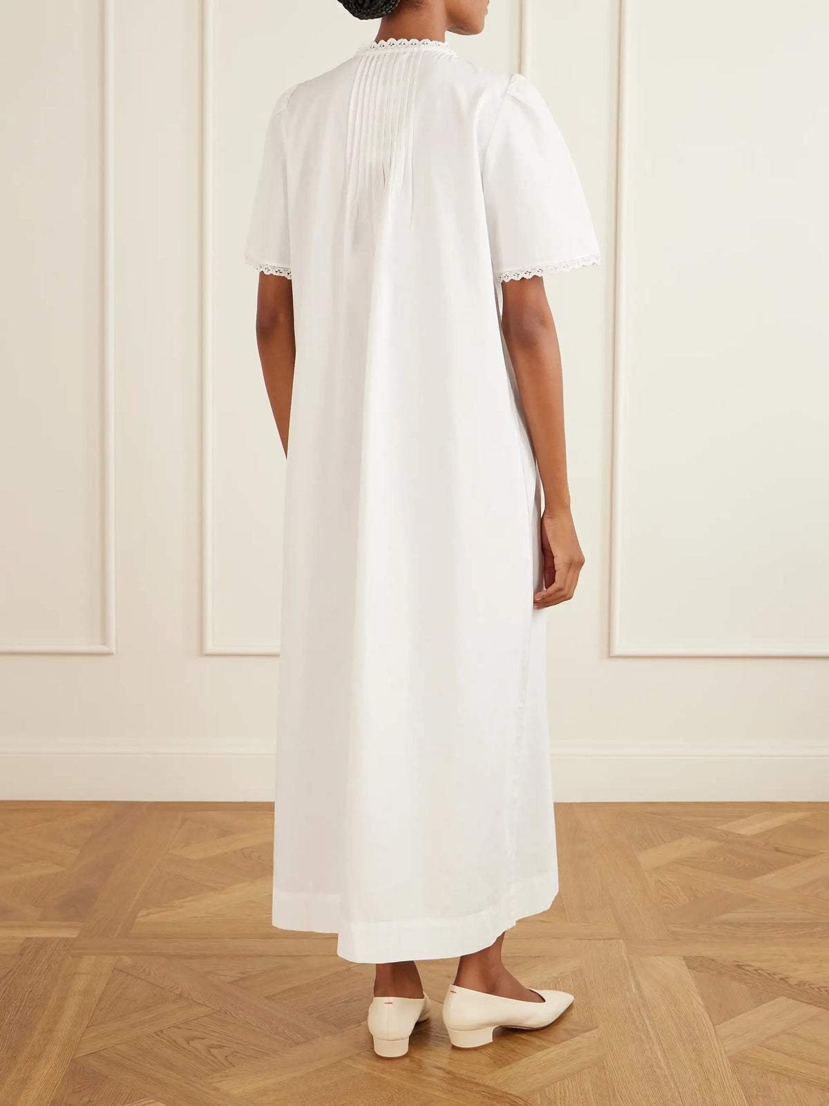 Freesia Organic Cotton Maxi Dress