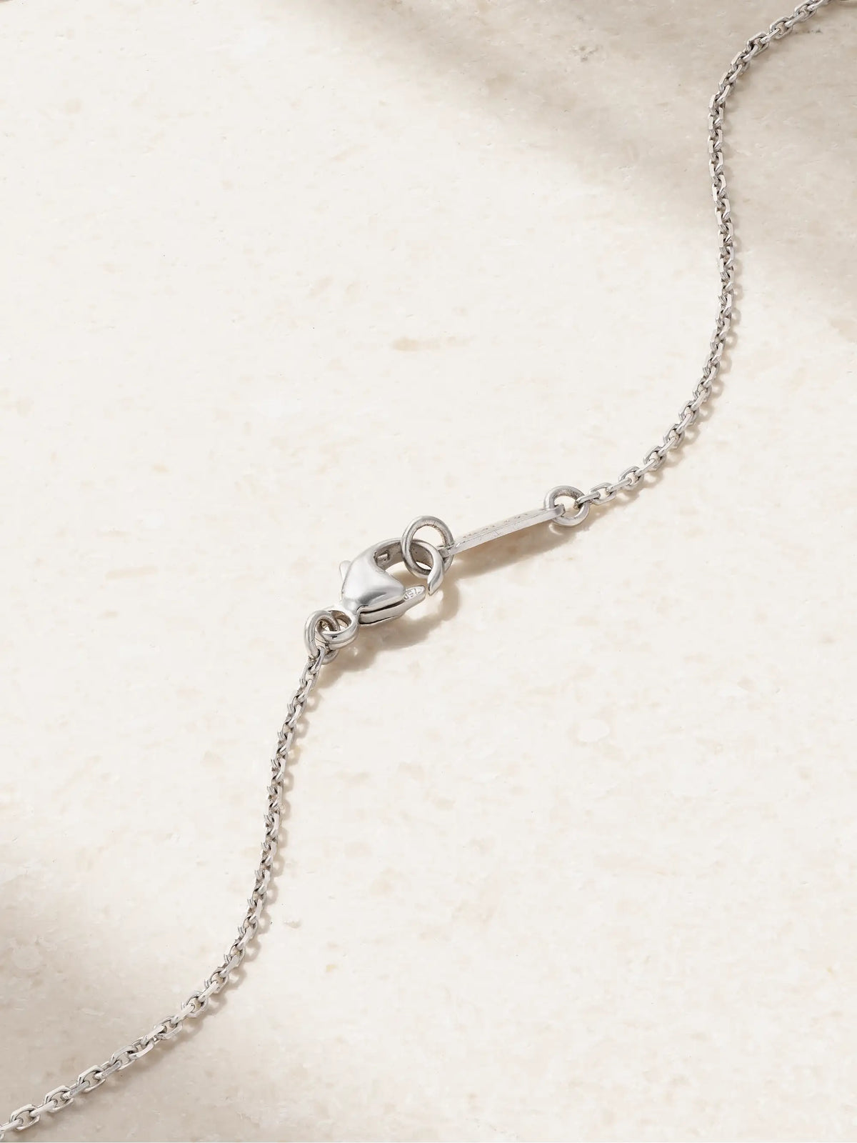 18-karat White Gold Diamond Necklace