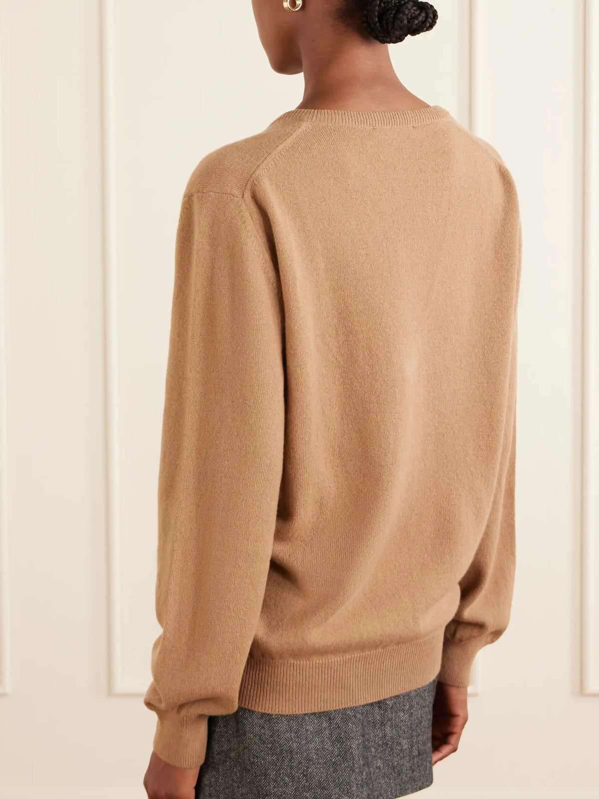 Highland Embroidered Wool And Cashmere-blend Sweater
