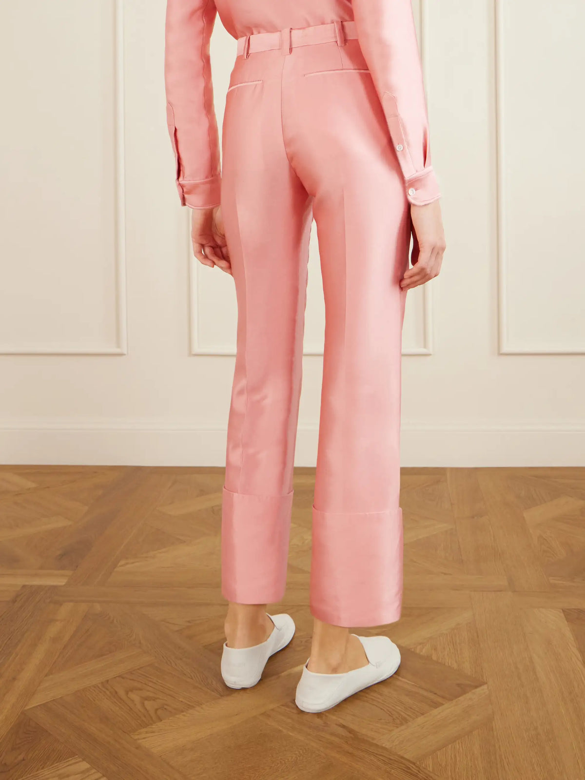 Eva Satin Skinny Pants
