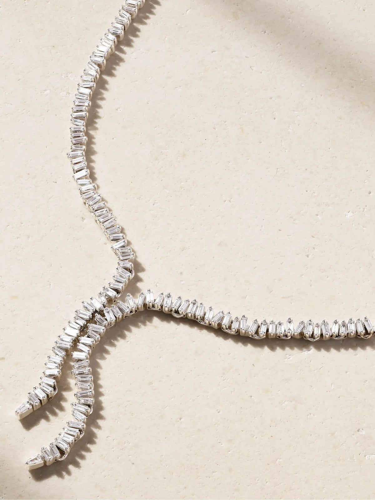 Bolero 18-karat White Gold Diamond Necklace