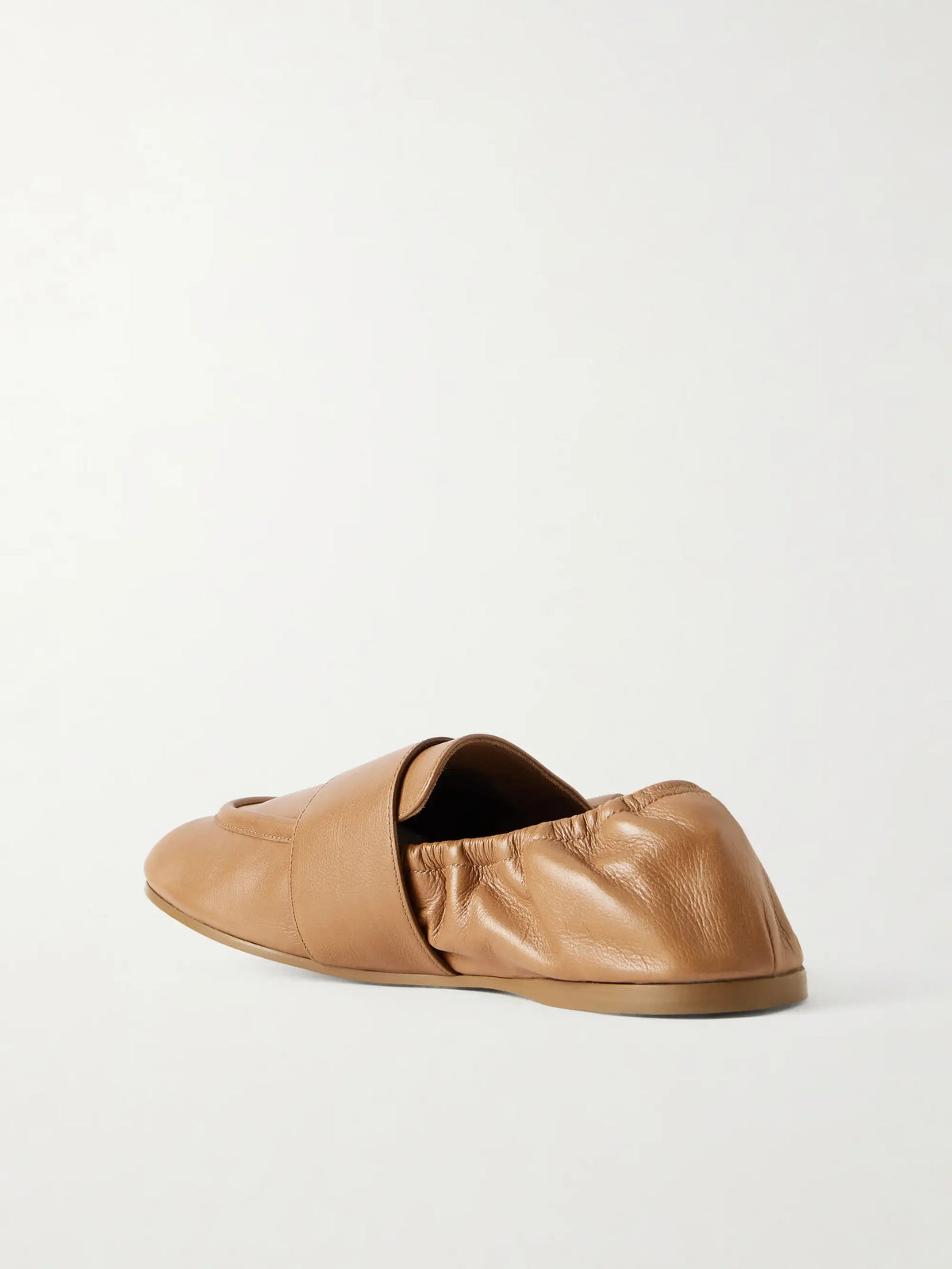 Toggle Leather Loafers