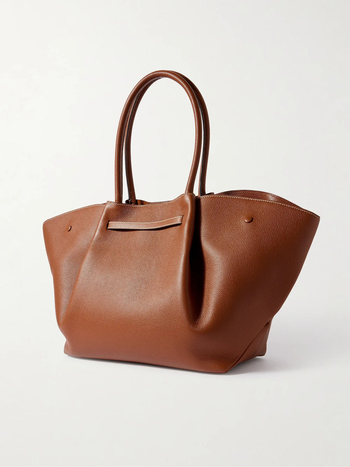 The New York Textured-leather Tote
