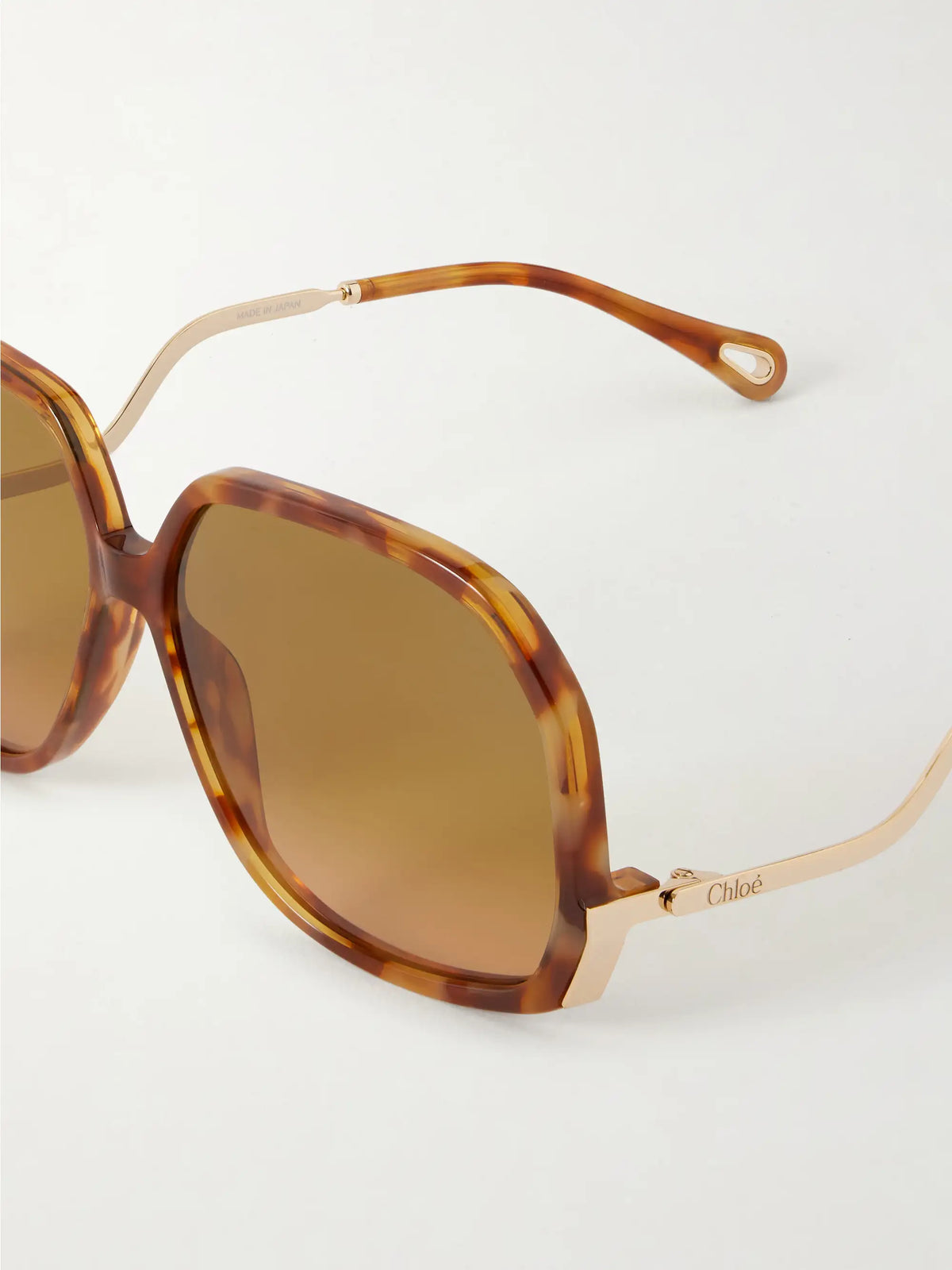Squared-frame Acetate Sunglasses