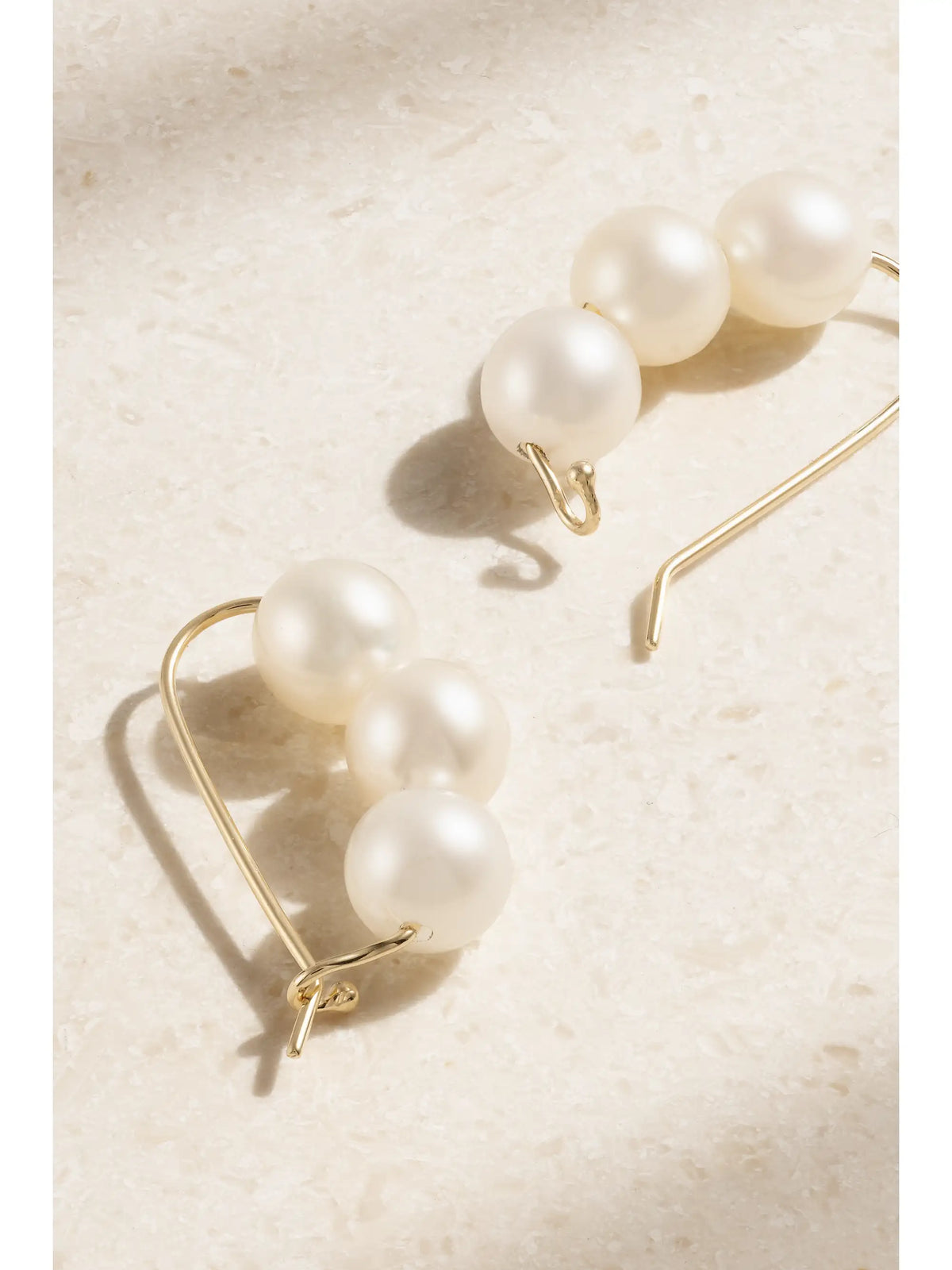 14-karat Gold Pearl Earrings