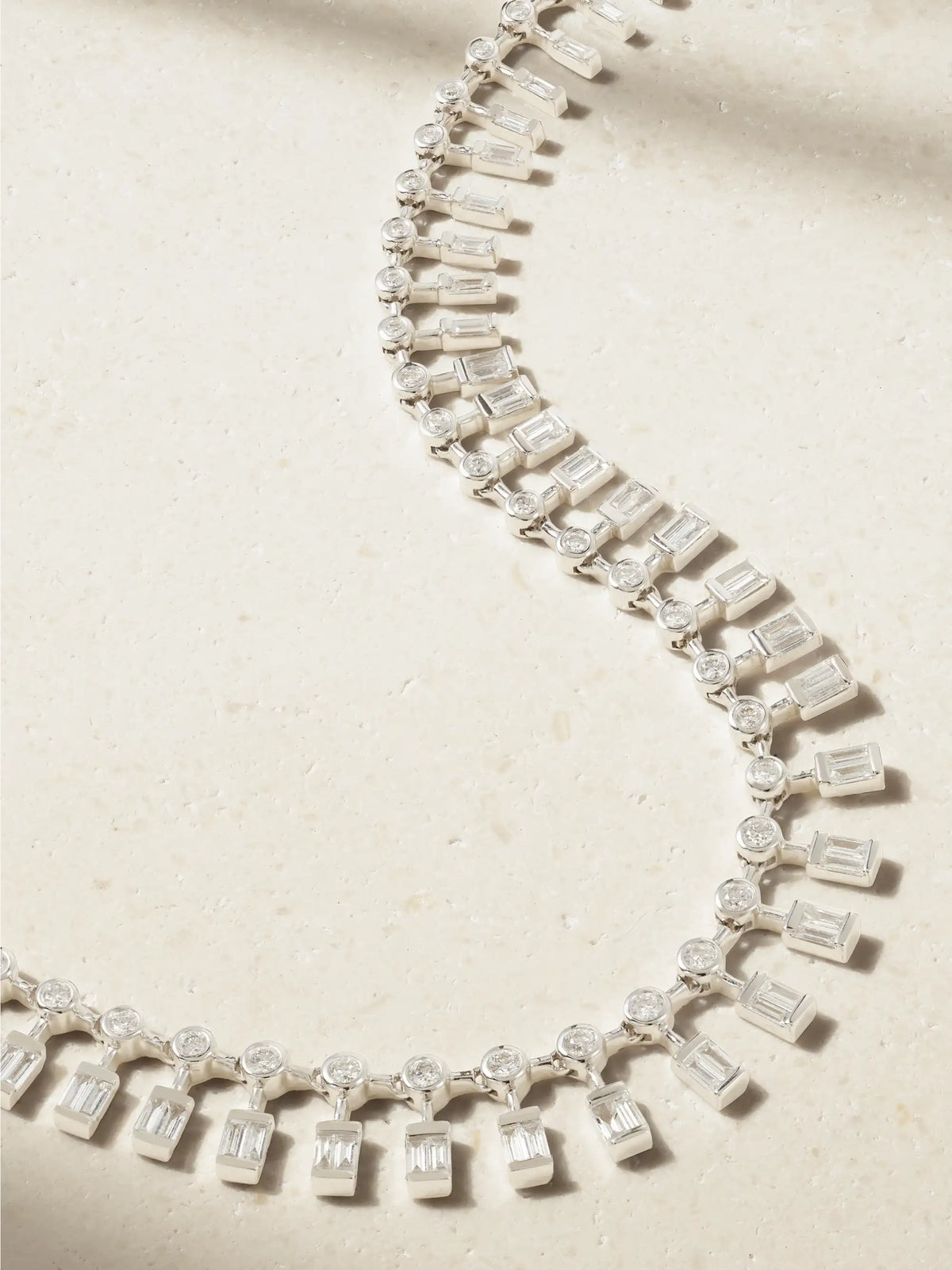 SHAY 18-karat White Gold Diamond Necklace