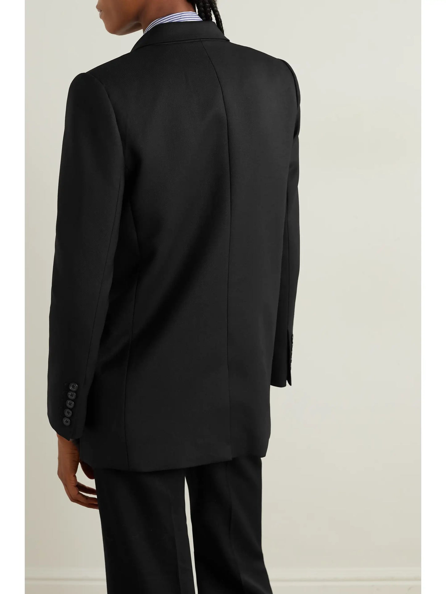 Diane Stretch-wool Twill Blazer
