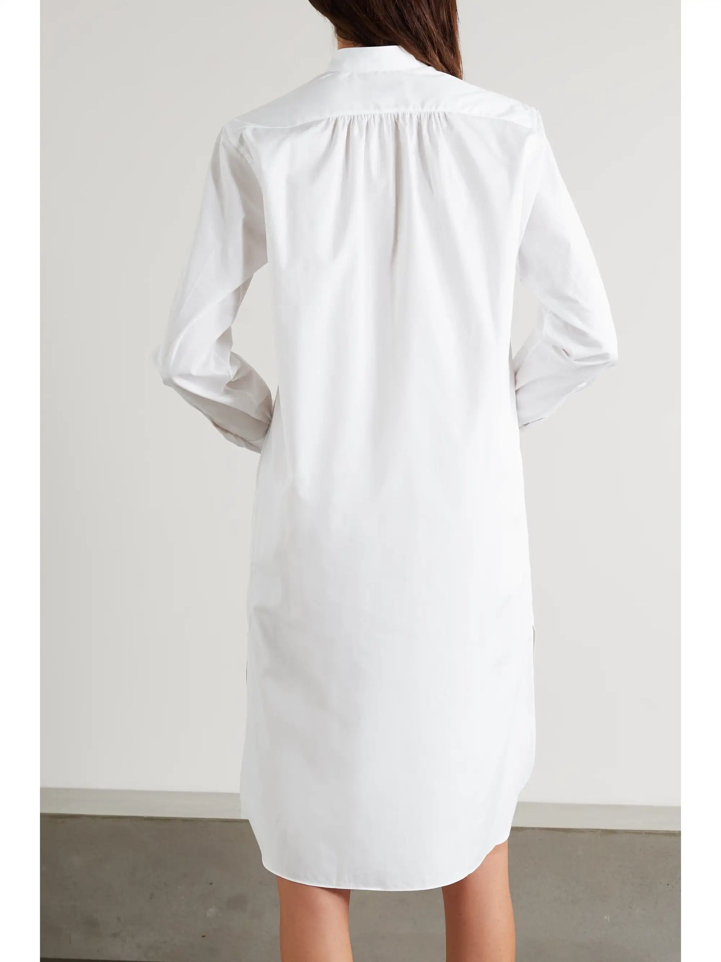 Elysee Oversized Cotton-poplin Nightdress