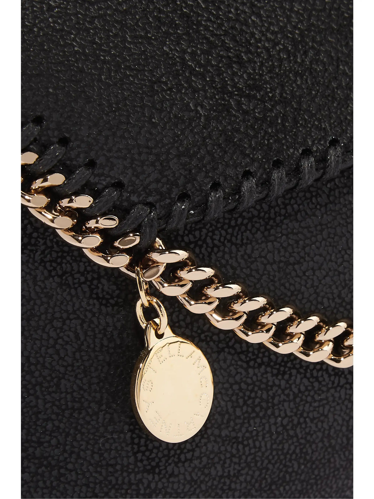 Falabella Mini Vegetarian Brushed-leather Shoulder Bag