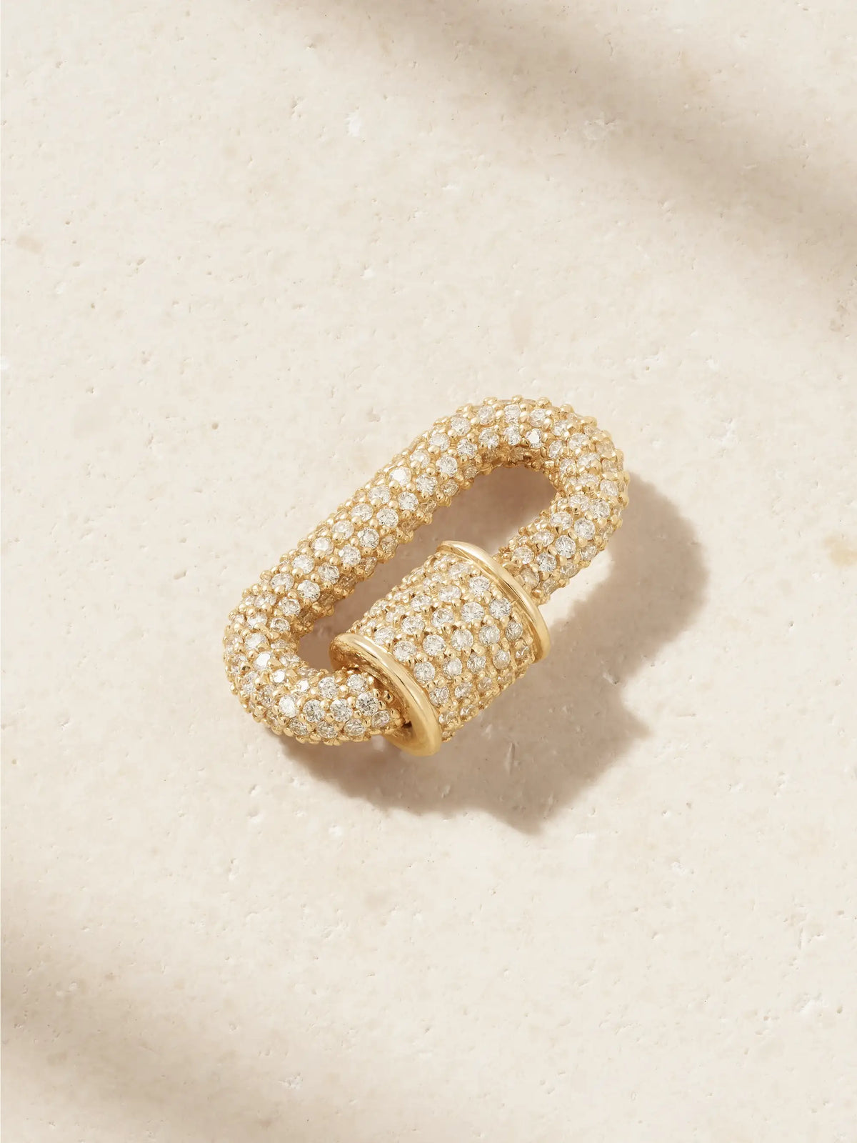 Allstone Chubby Babylock 14-karat Gold Diamond Pendant