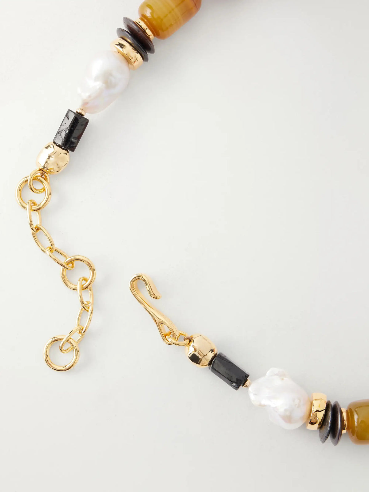 Ilios Gold-plated Multi-stone Necklace