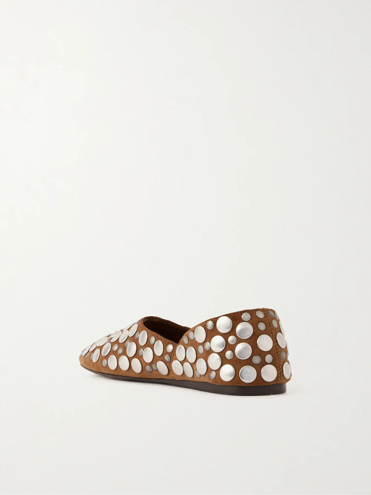 Jane Studded Suede Flats