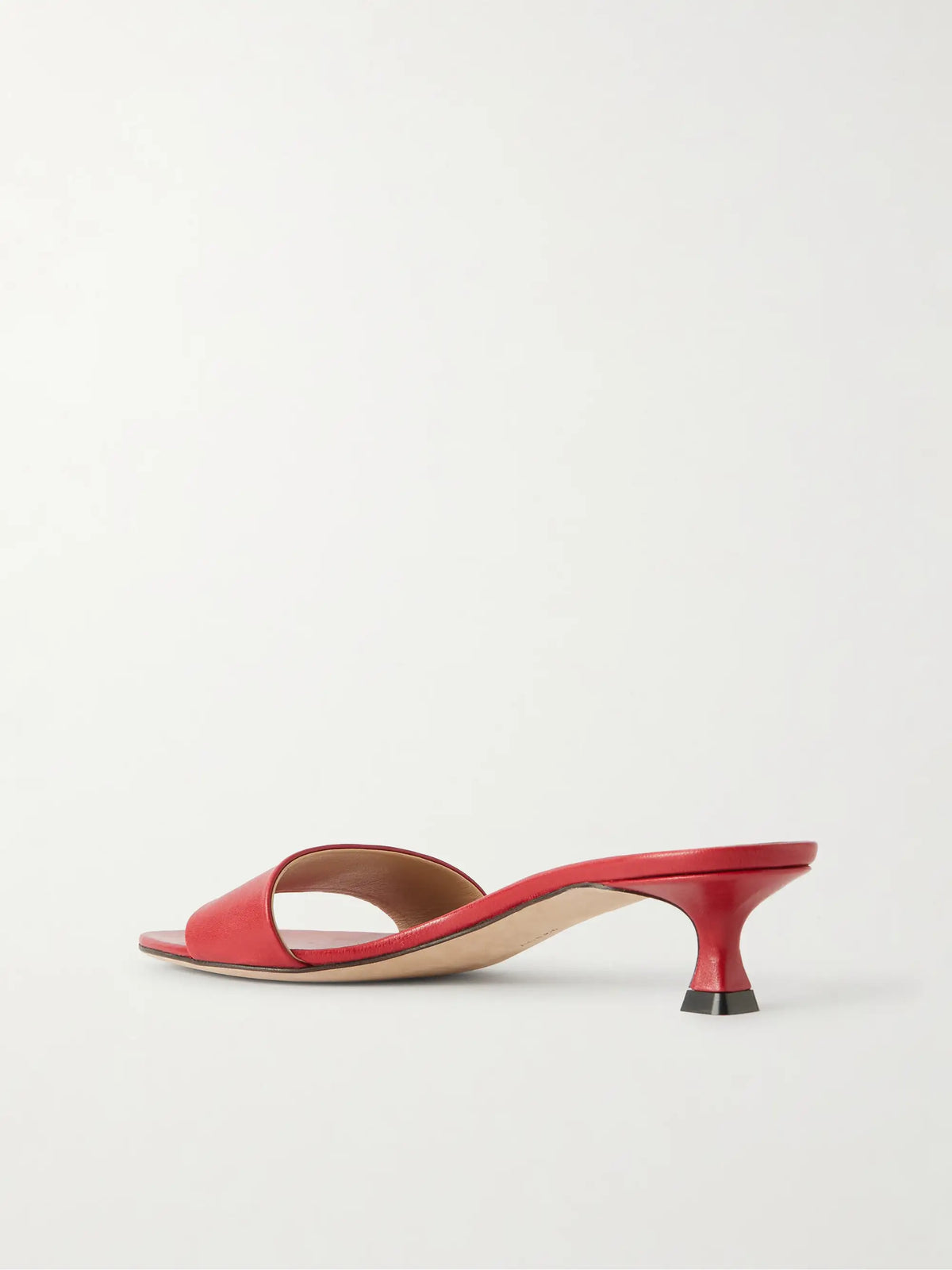Combo Leather Mules