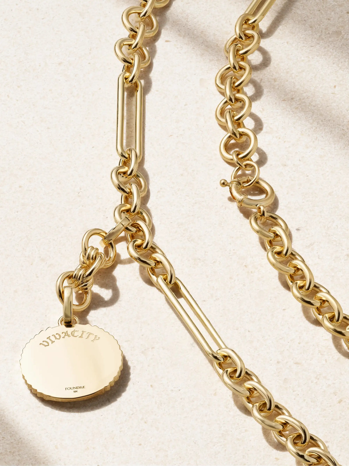 Vivacity 18-karat Gold Diamond Necklace