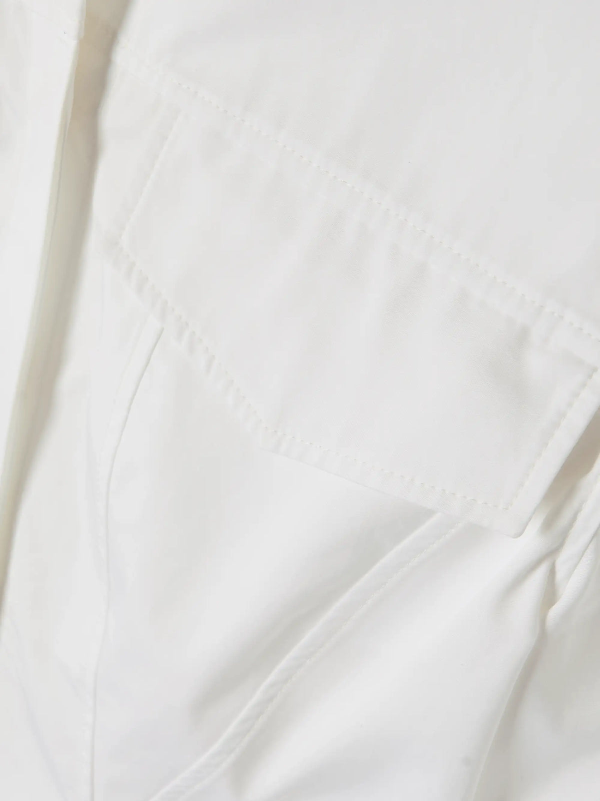 Alaïa Paneled Cotton-poplin Peplum Shirt