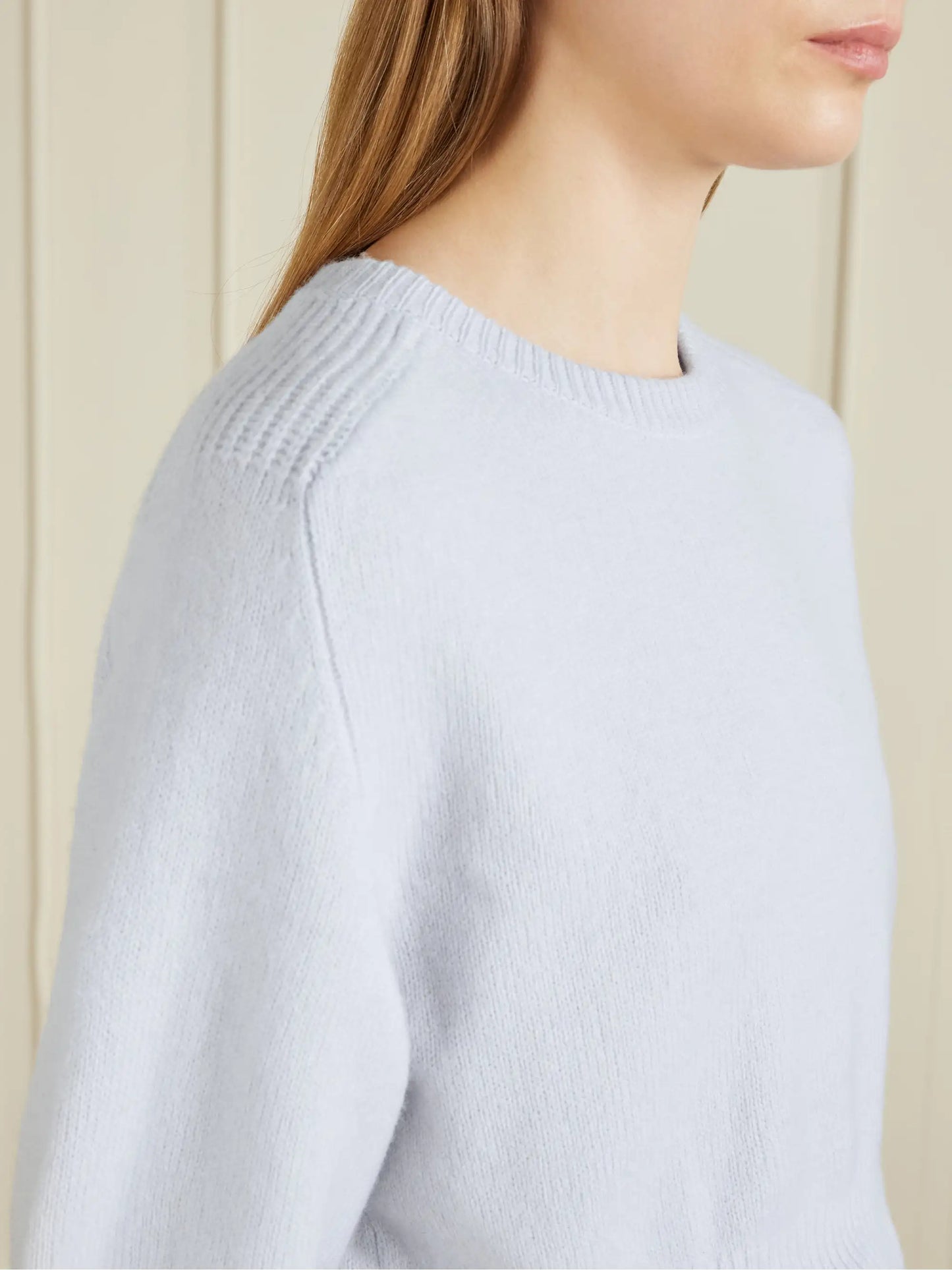Lorelai Cropped Wool And Cashmere-blend Sweater