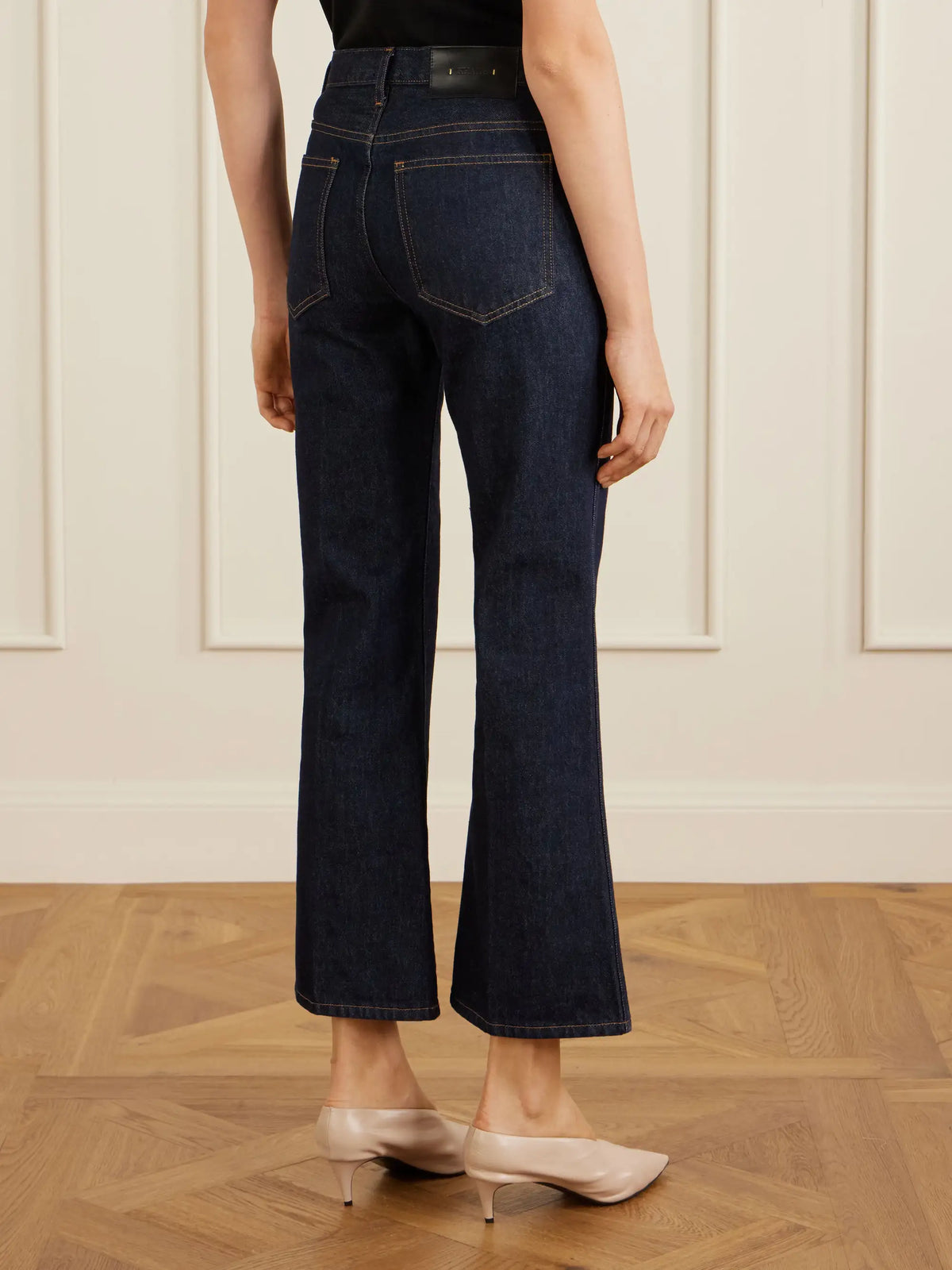 Clara Mid-rise Flared-leg Jeans