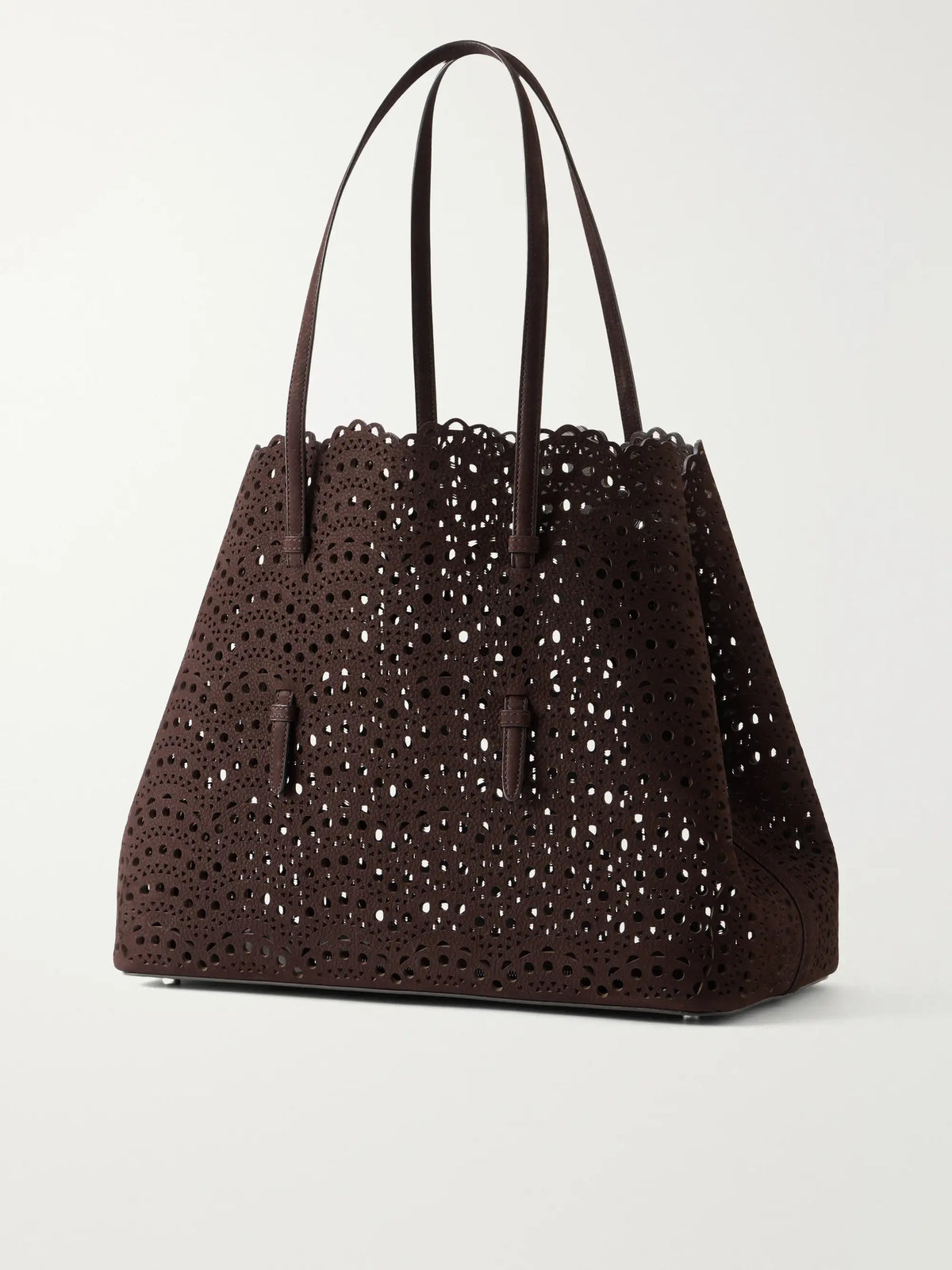 Mina 37 Laser-cut Leather Tote