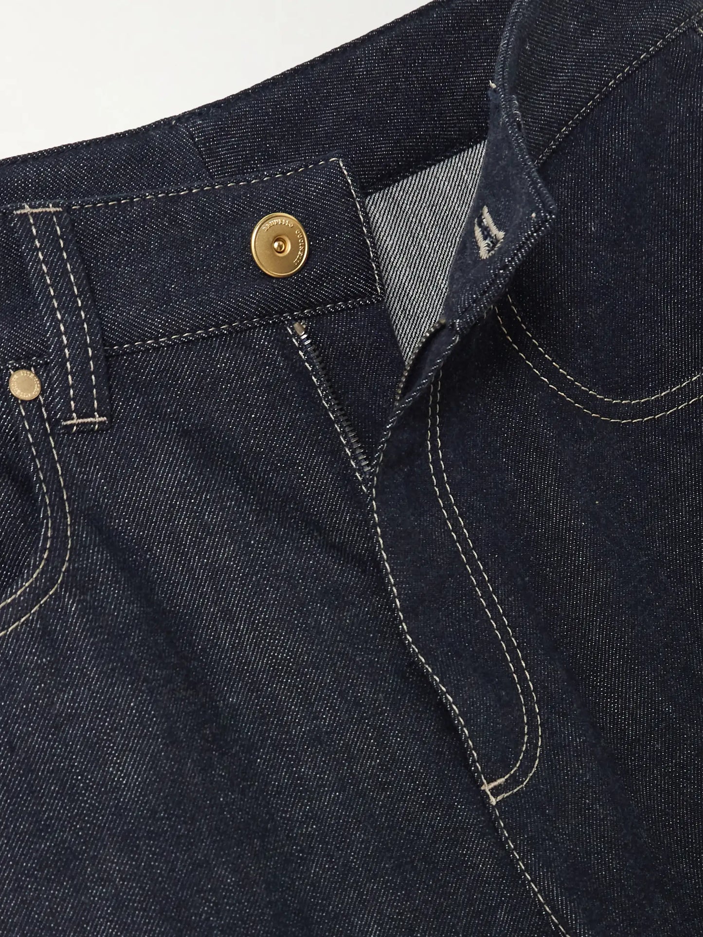 High-rise Straight-leg Jeans