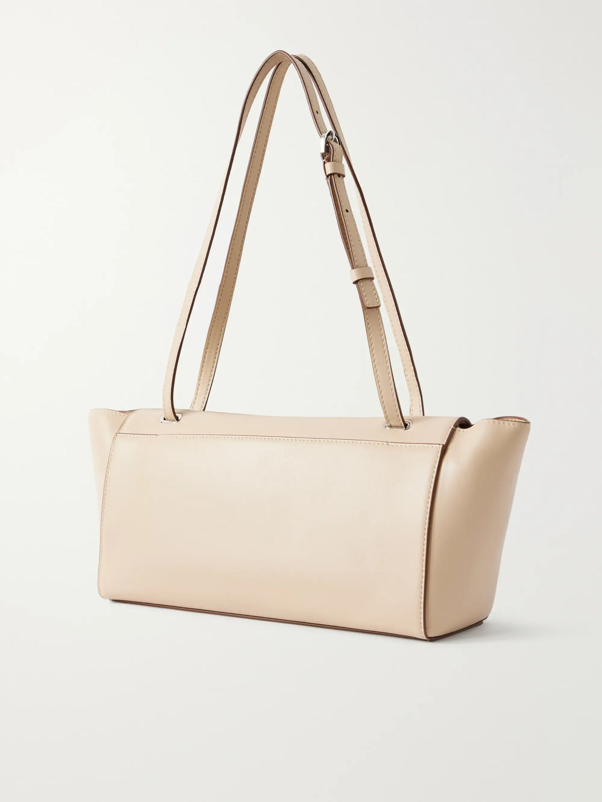 Symmetry Trapeze Leather Shoulder Bag