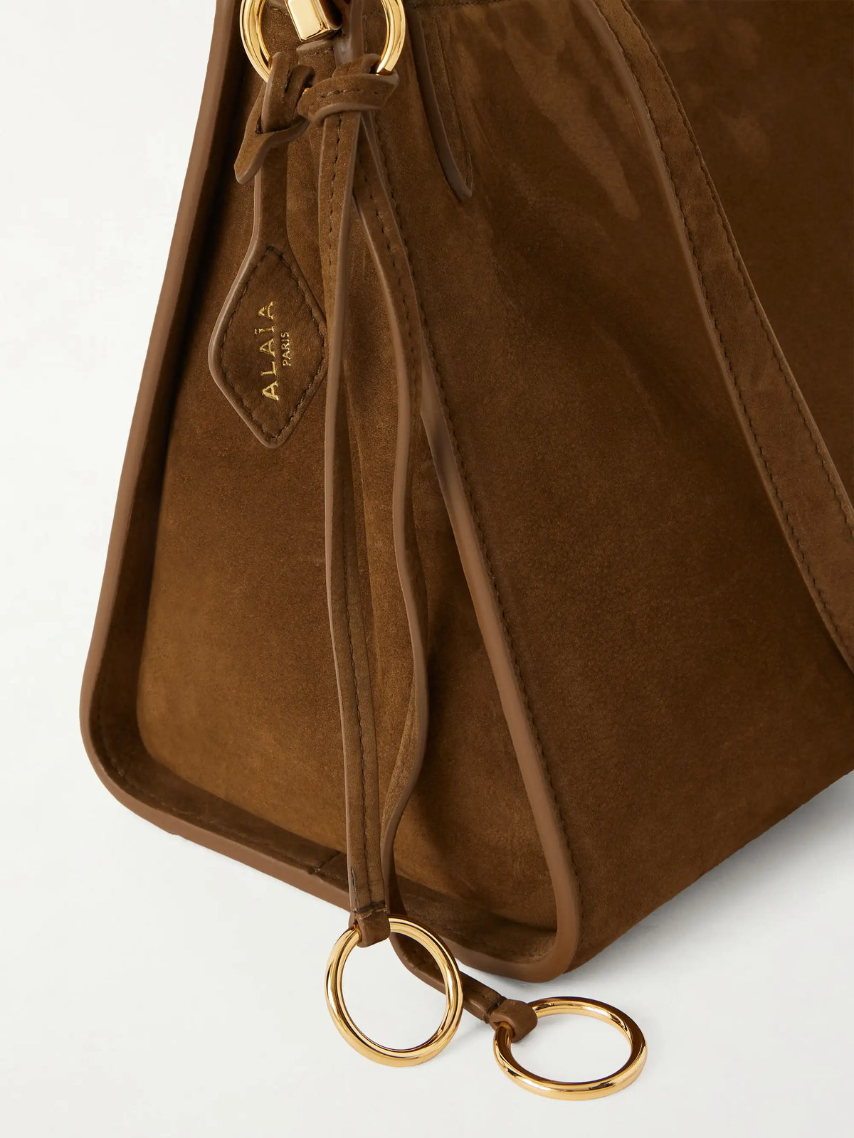 Le Click Nubuck Leather Shoulder Bag