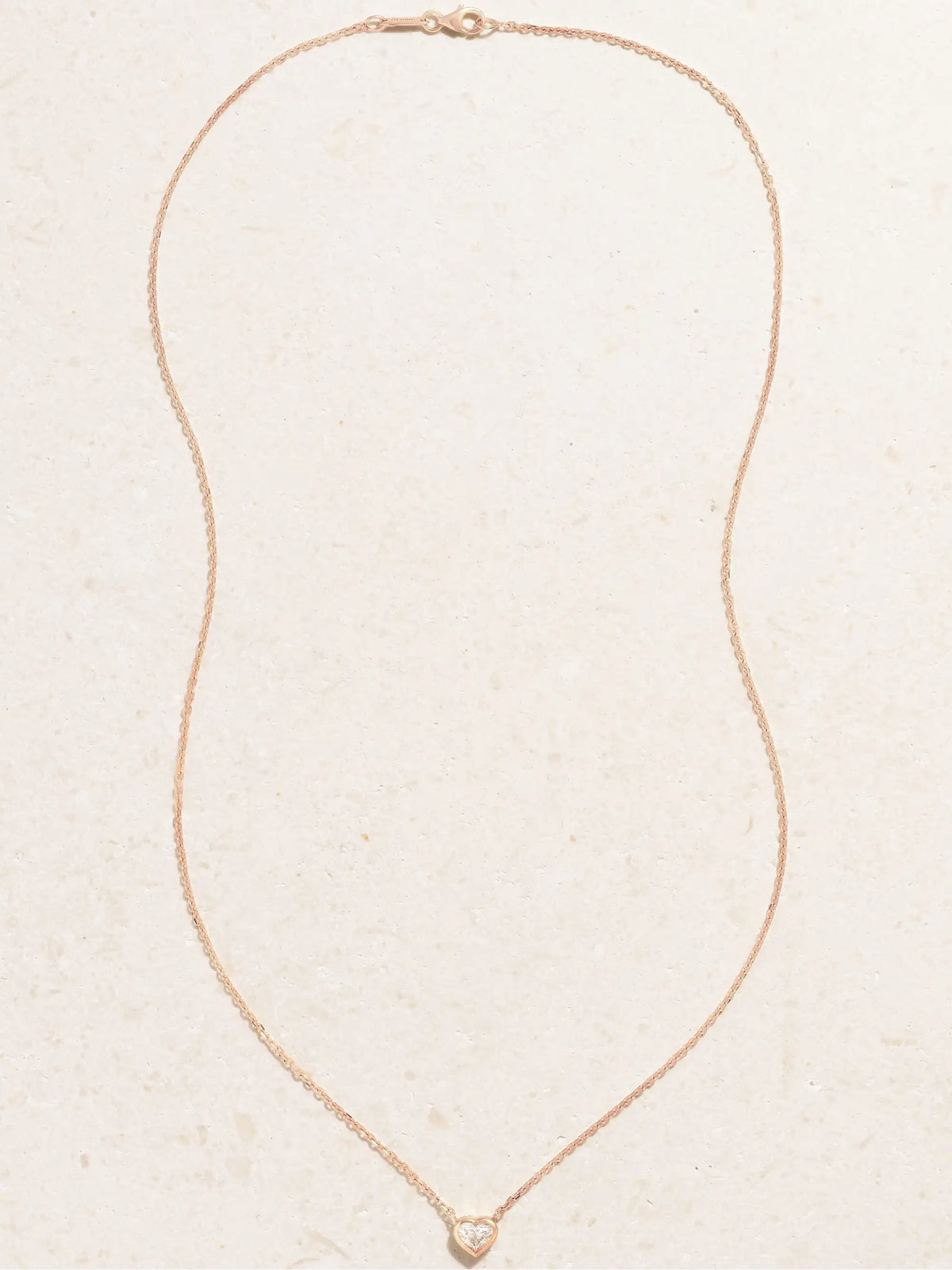 Anita Ko 18-karat Rose Gold Diamond Necklace