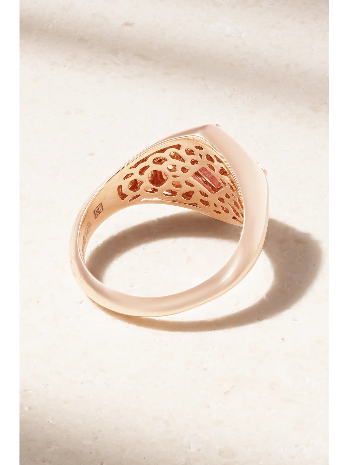 18-karat Rose Gold, Sapphire And Diamond Ring